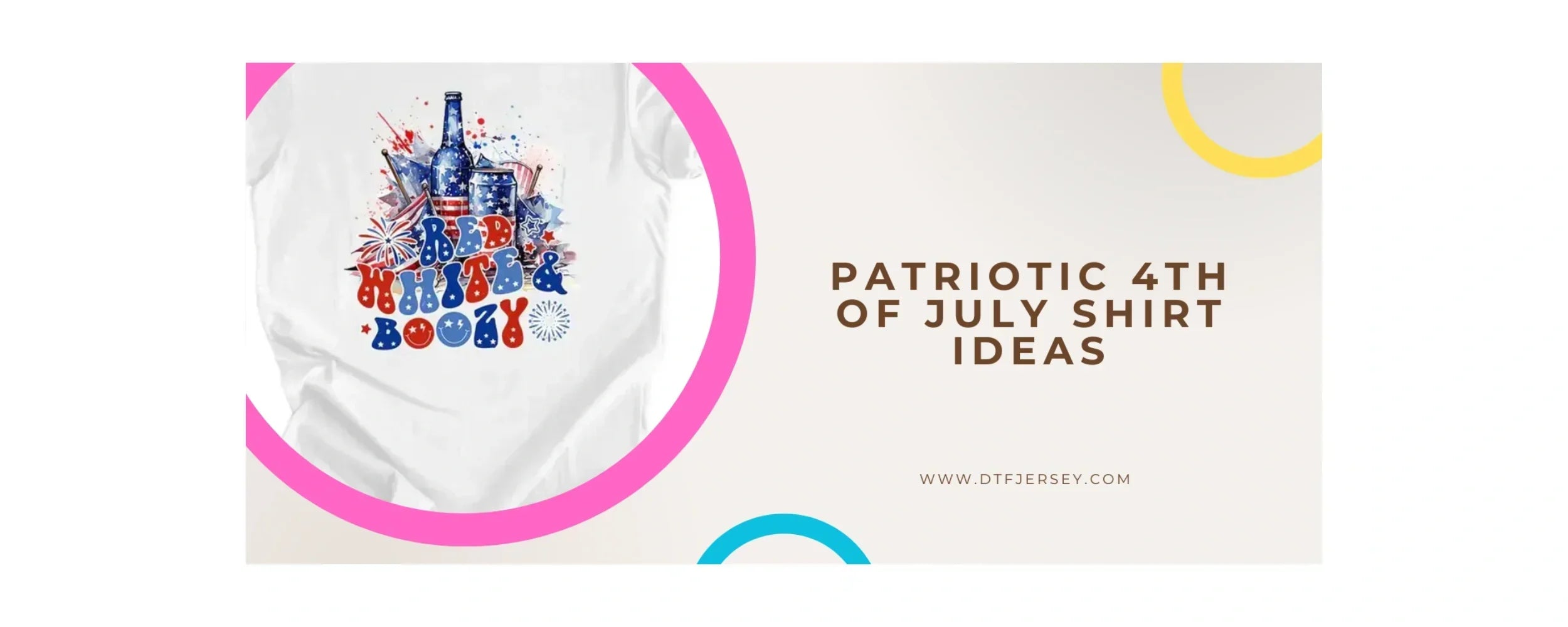 Patriotic 4th of July Shirt Ideas to Celebrate in Red, White & Blue
