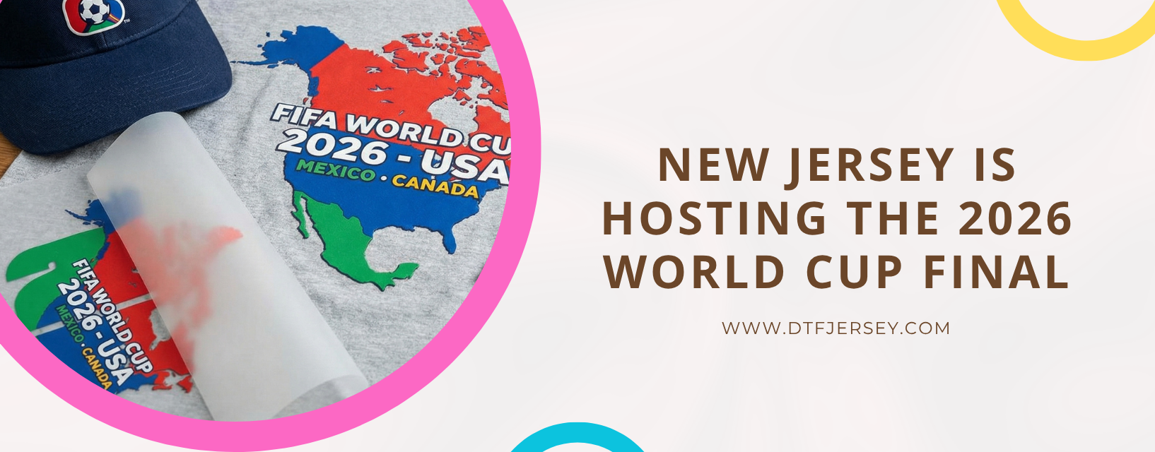 New Jersey Is Hosting the 2026 World Cup Final - Here's How Local Businesses Can Cash In on Custom Merch