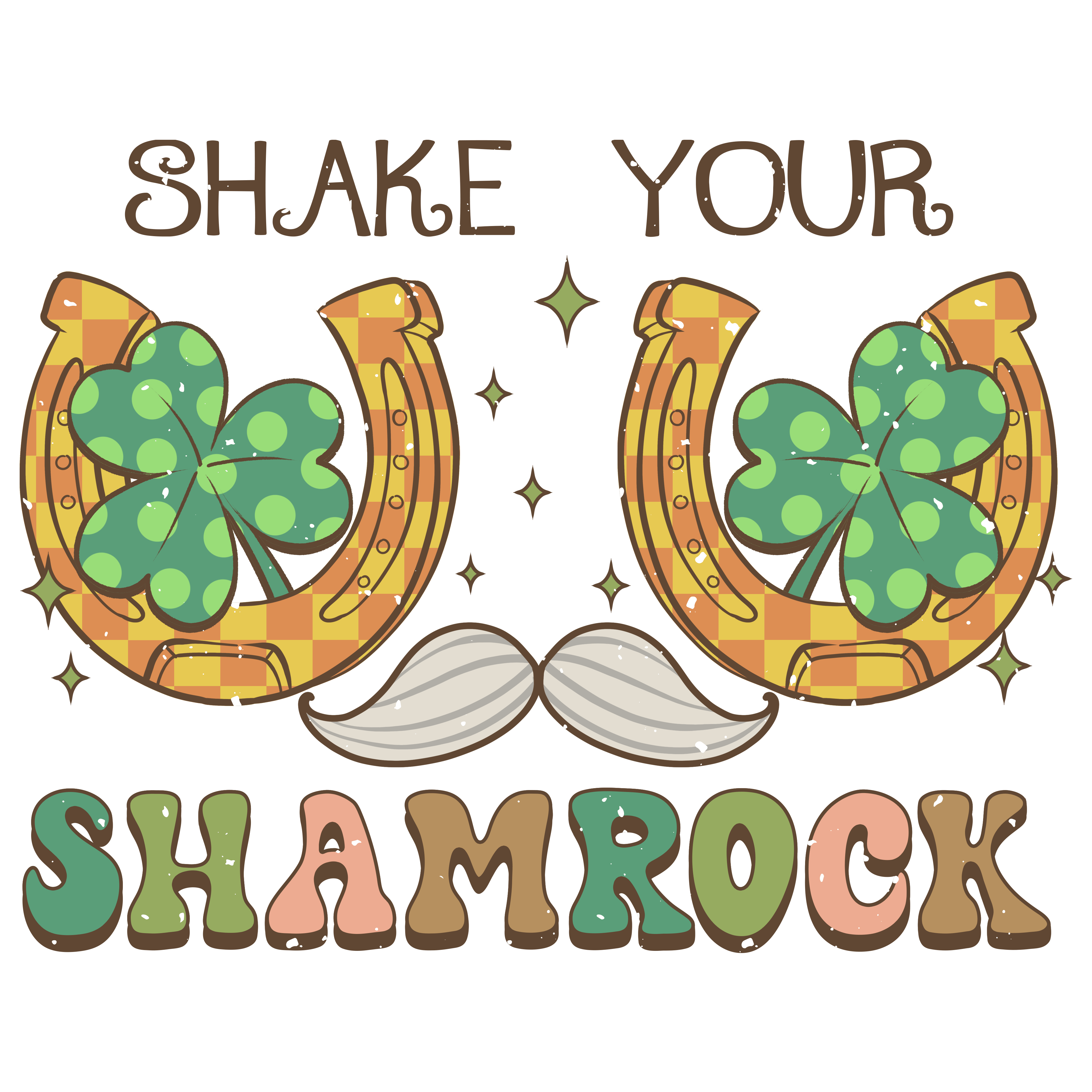 Shake Your Shamrock Saint Patrick's Day Design | DTF Jersey