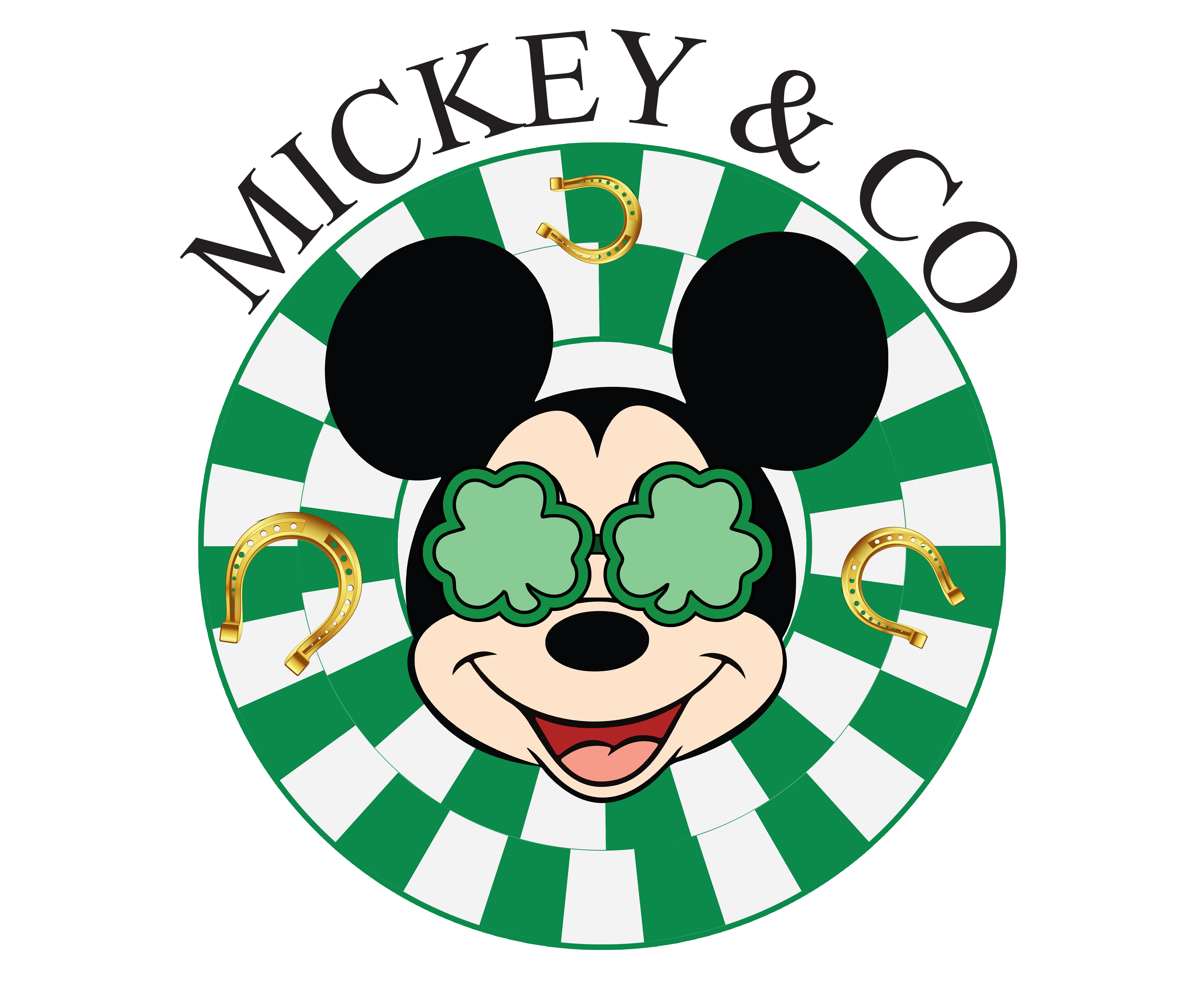 Mickey Mouse Co Saint Patrick's Day Design | DTF Jersey