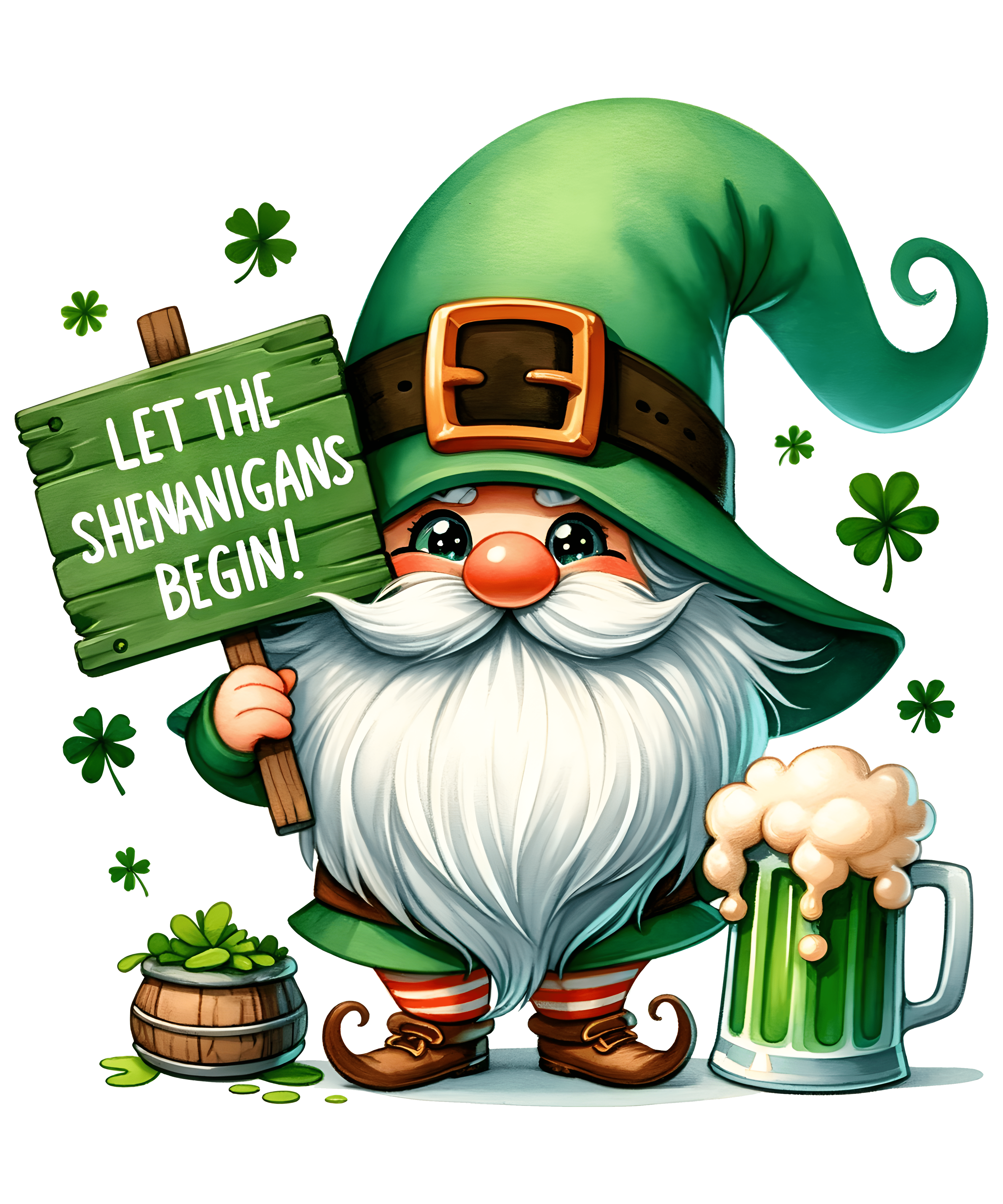 St. Patrick's Day Let the Shenanigans Begin | DTF Jersey