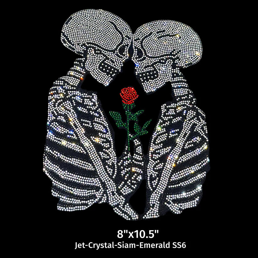 Forever Together Rhinestone Hot Fix Transfer | Style 24008