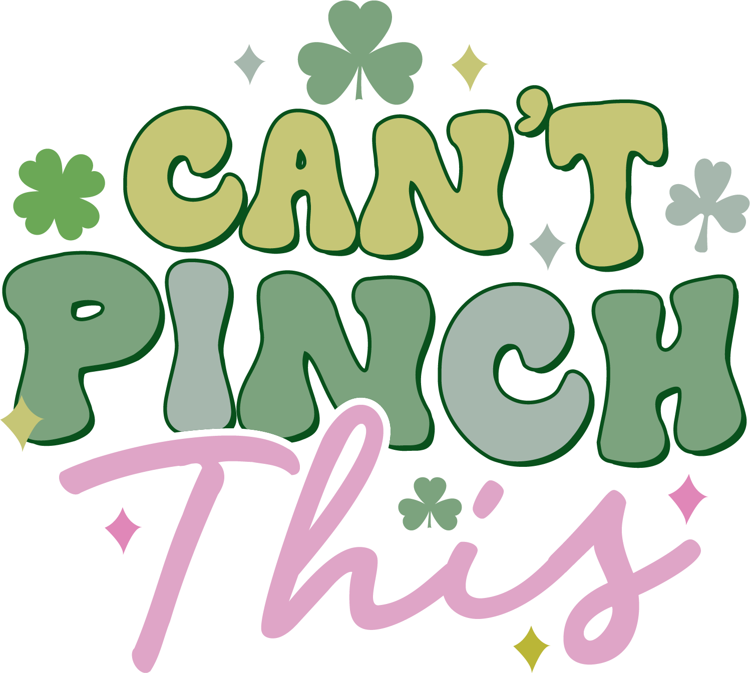 Can't Pinch This Saint Patrick's Day Design | DTF Jersey