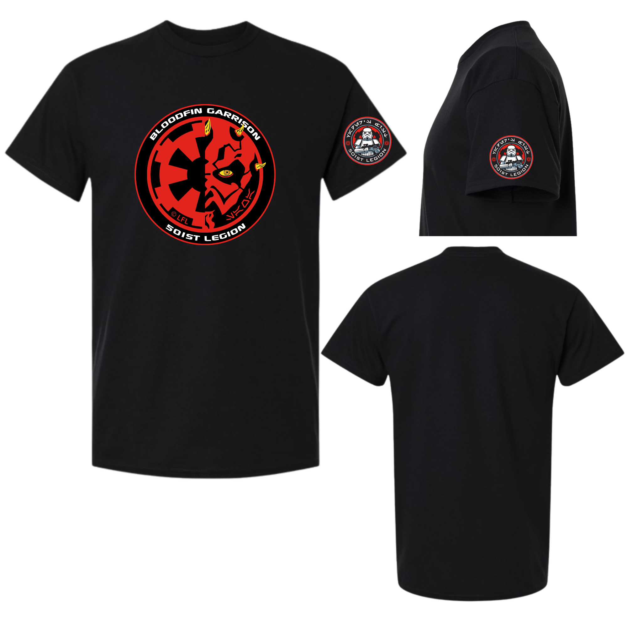 501st Legion - Bloodfin Garrison T-SHIRT