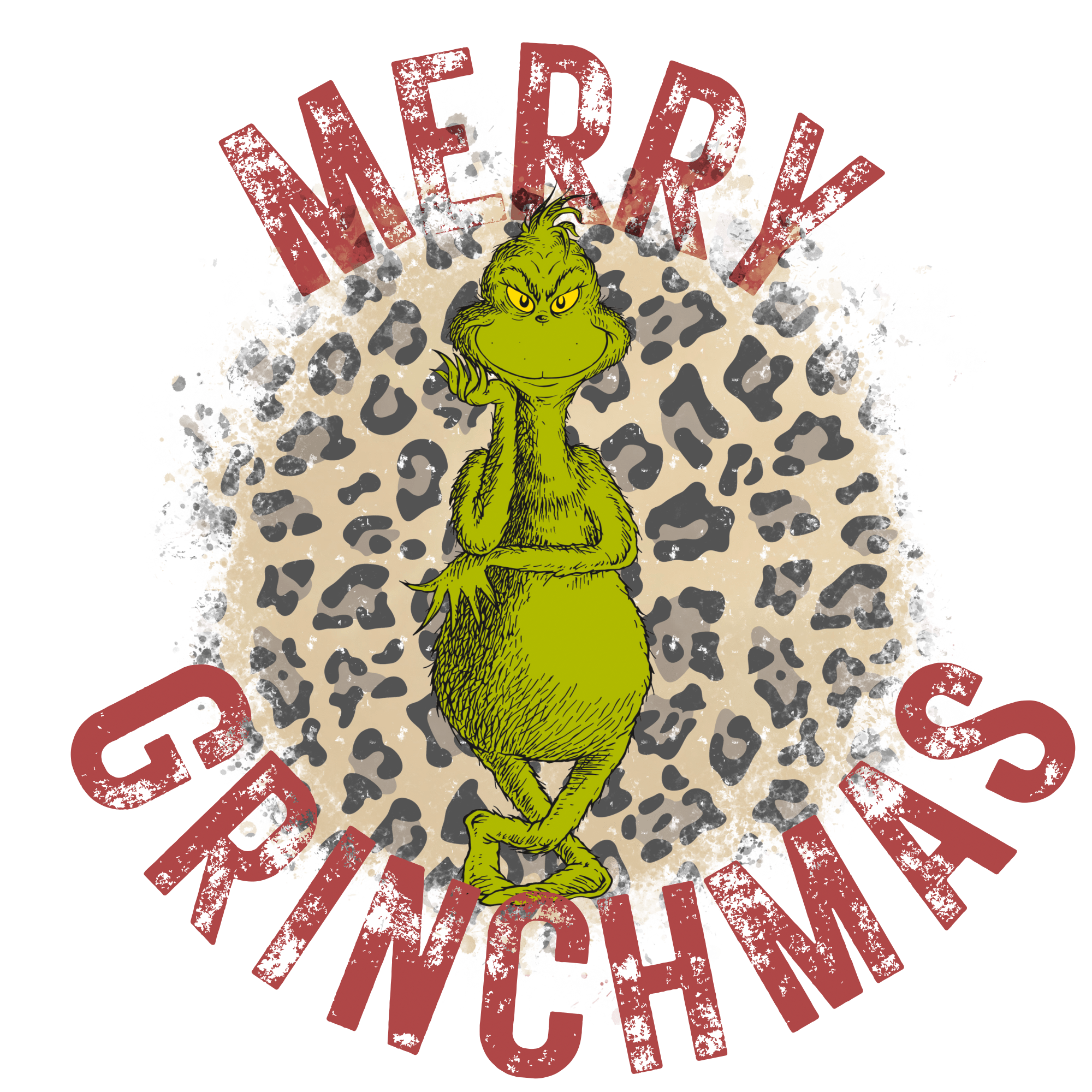 Merry Grinchmas DTF Design - Ready to Press | DTF Jersey