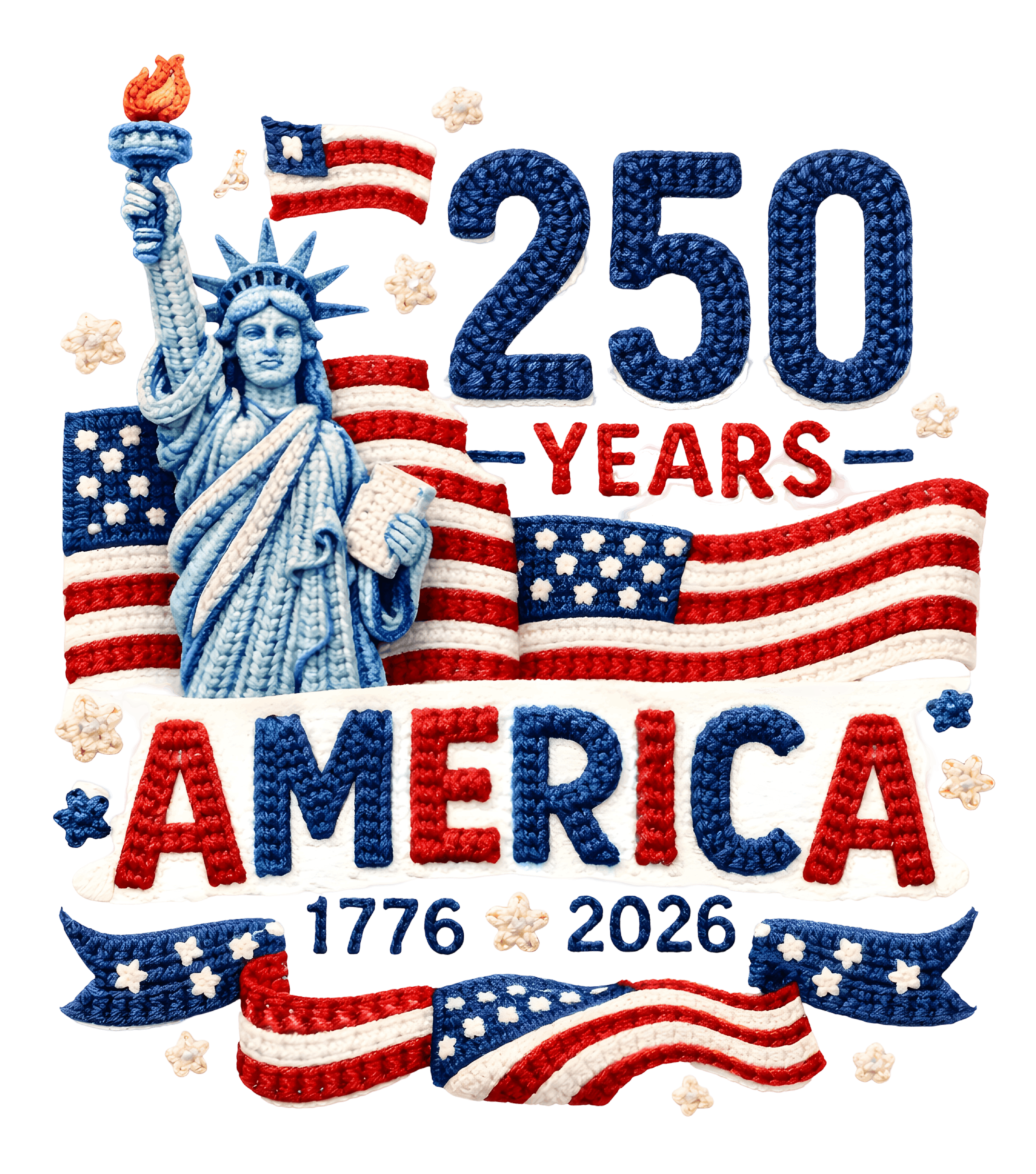 Vintage Statue of Liberty - USA 250th Anniversary DTF-Ready to Press (V2) | DTF Jersey