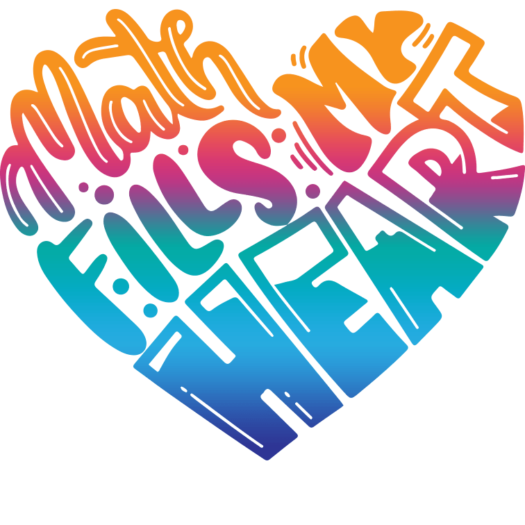 Math Fills My Heart Valentine's Design - DTF Ready To Press
