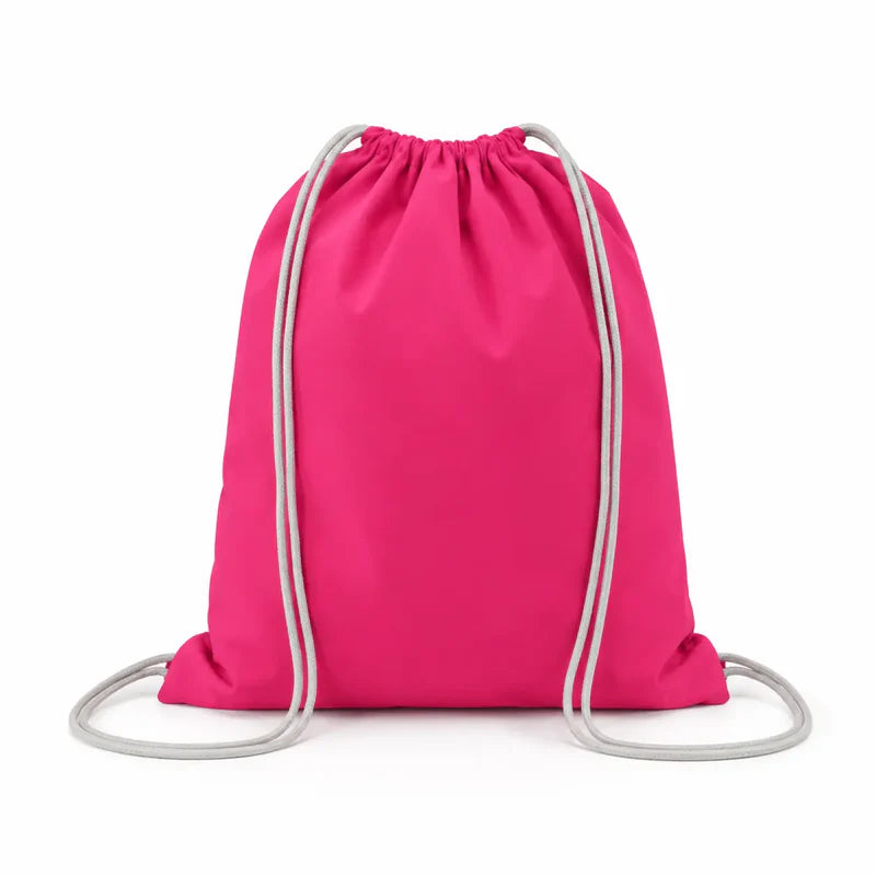 Blank Cotton Drawstring Bags Wholesale | BPK18 Custom Print Ready Cinch Bags