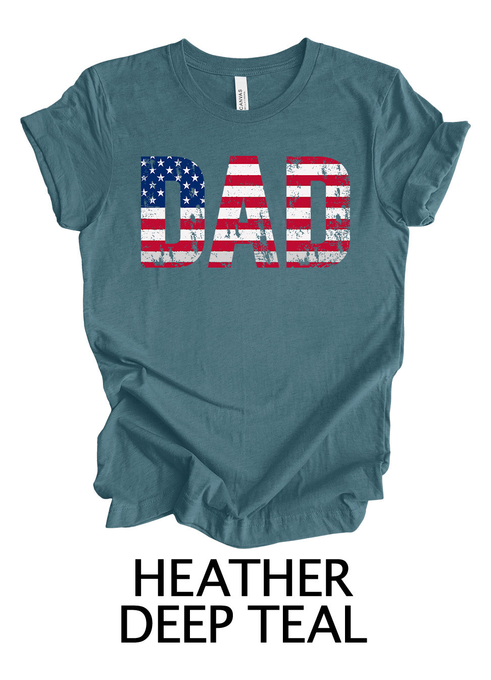 American Flag DAD | Father's Day Ready To Press Designs
