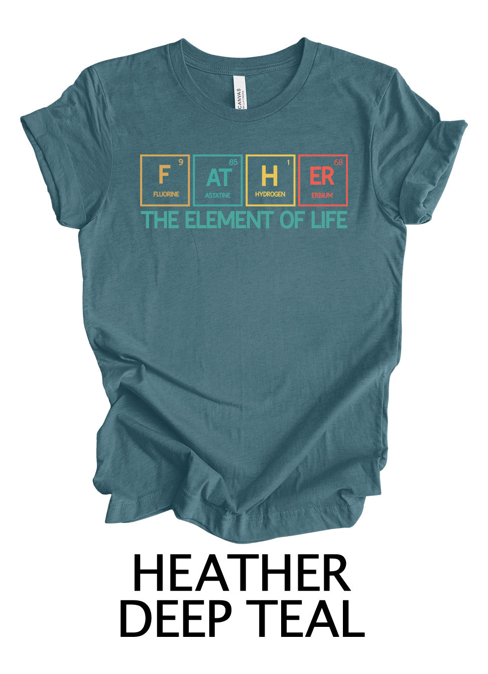 FATHER Element of Life Periodic Table Design | Father's Day Ready To Press