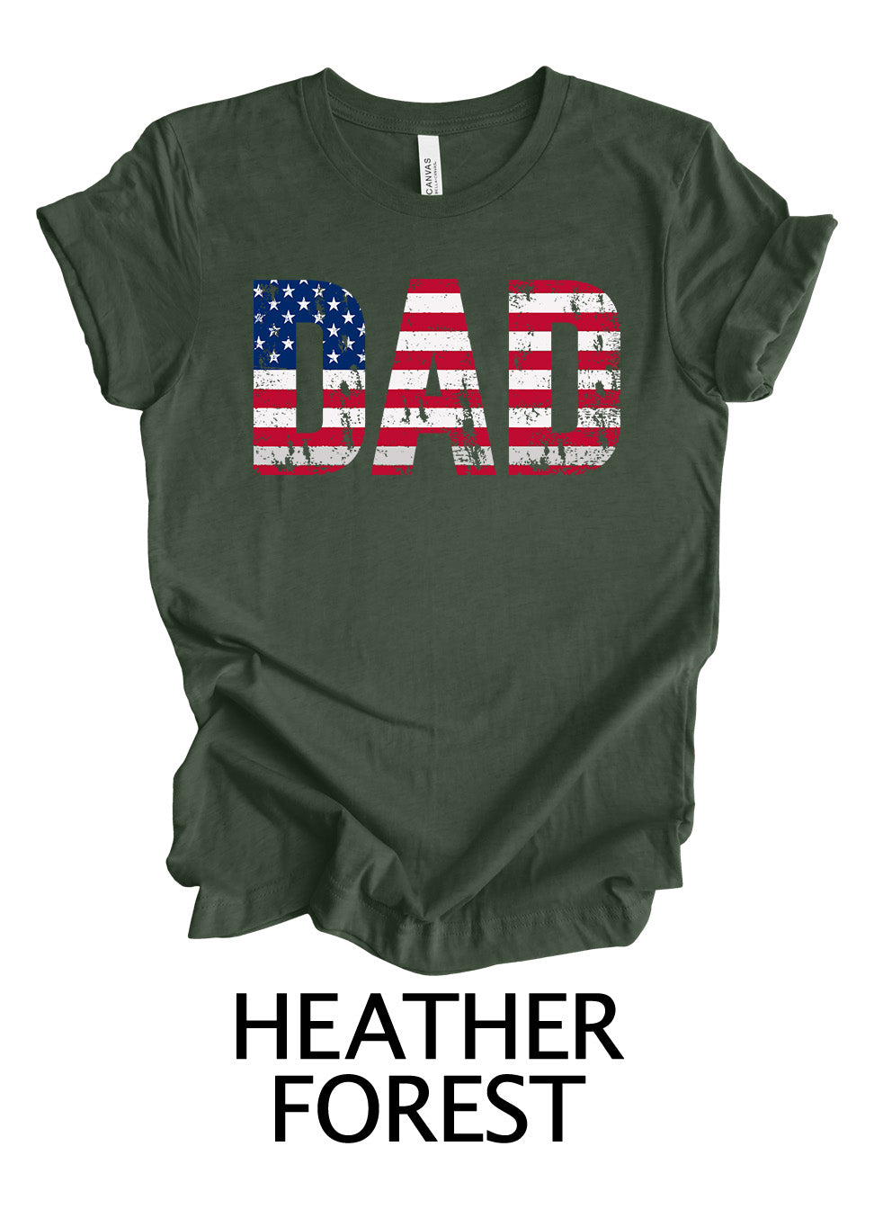 American Flag DAD | Father's Day Ready To Press Designs