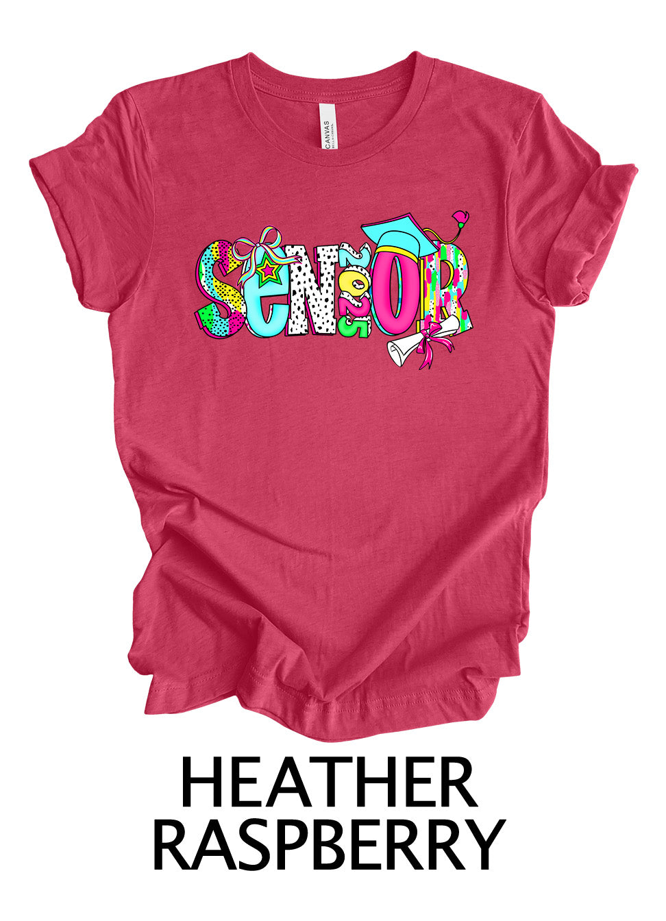 Color Pop Senior 2025 | Graduation Ready To Press Designs