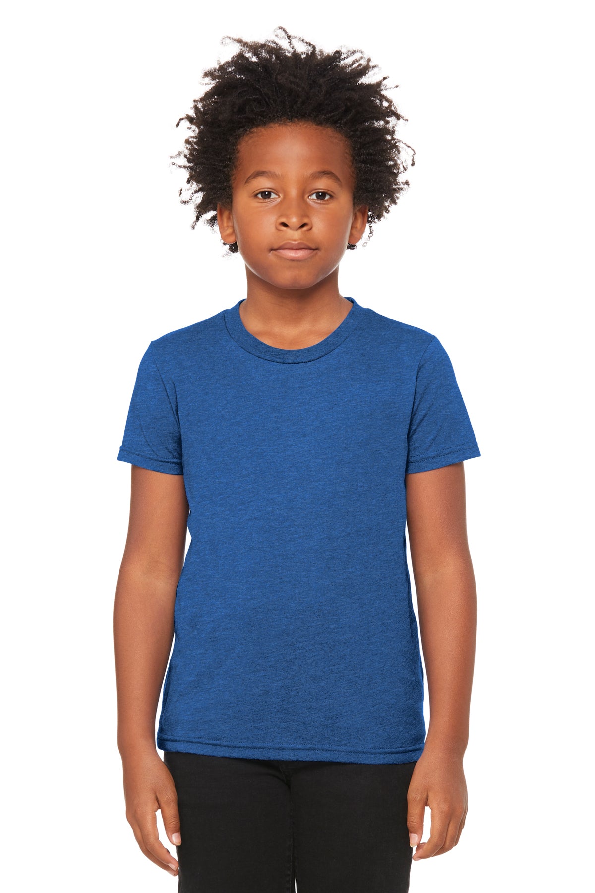 Bella Canvas 3001Y CVC Youth T-Shirt (S-M-L-XL)
