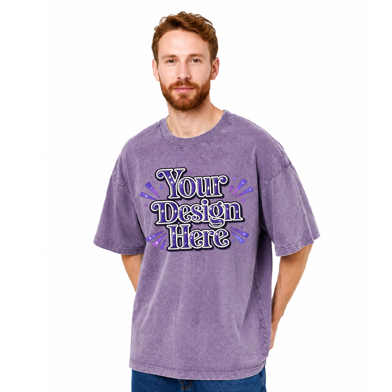 Custom | Acid Wash Heavyweight Oversized Unisex T-Shirt