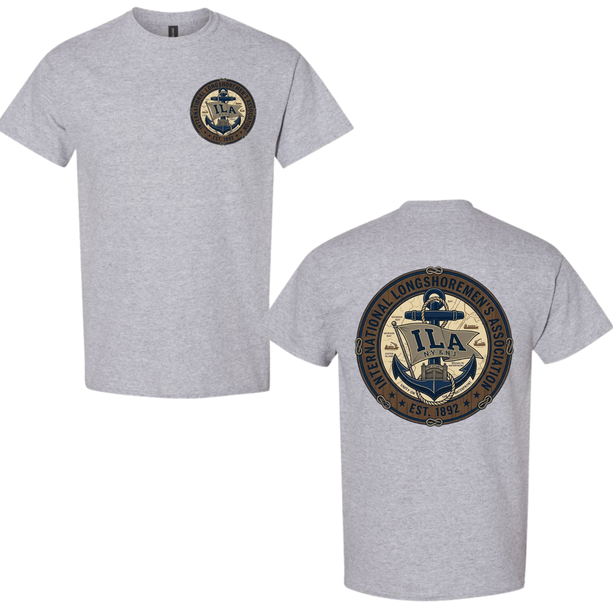 PORT - ILA - ANCHOR3 blank apparel for custom DTF printing (view 1)