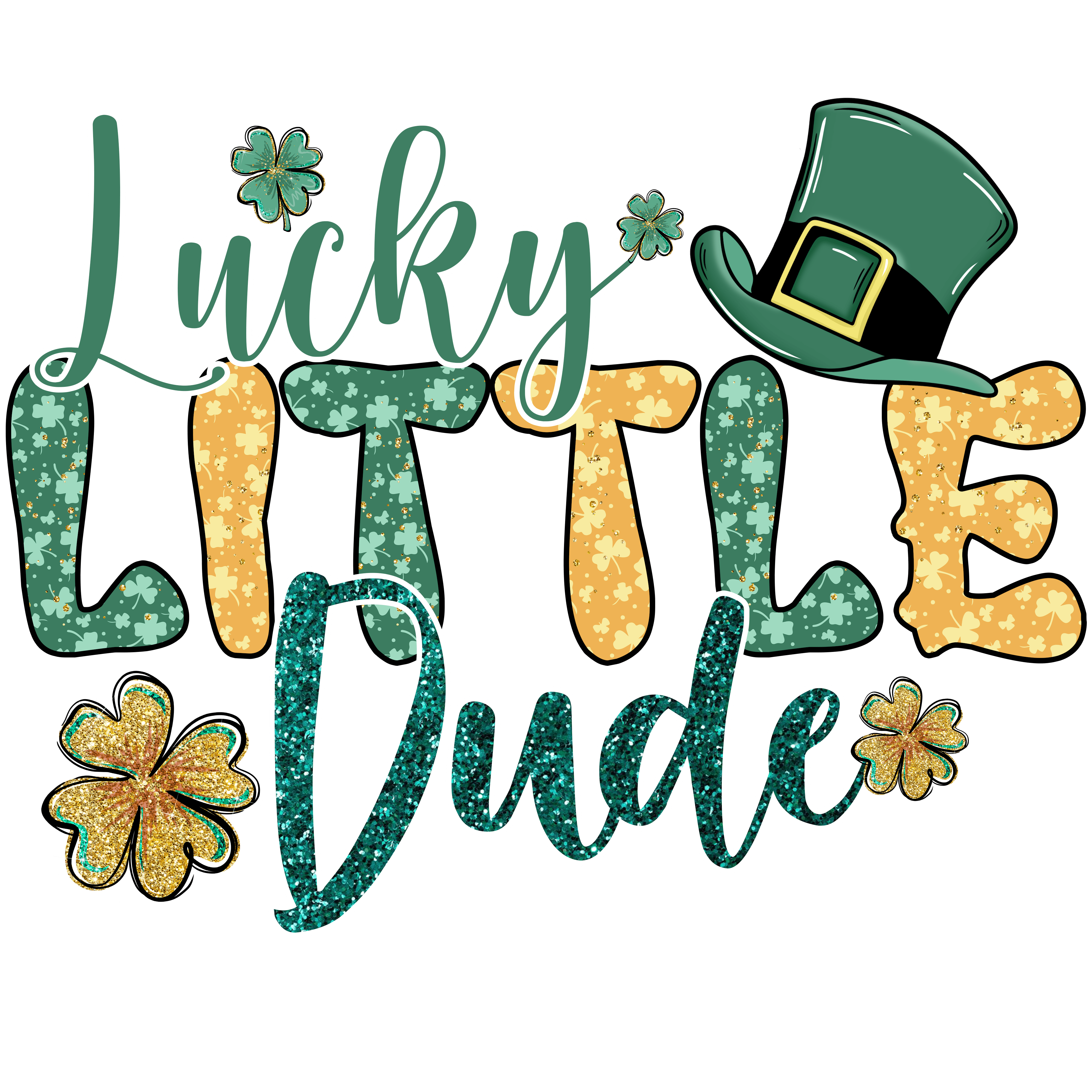 St. Patrick's Day Design Ready to Press | DTF Jersey