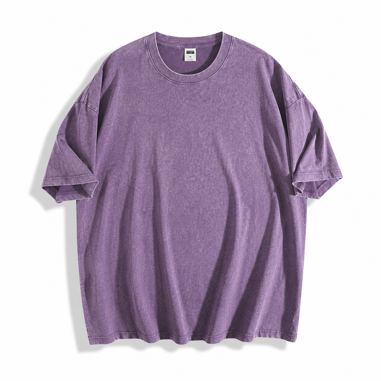 Custom | Acid Wash Heavyweight Oversized Unisex T-Shirt blank apparel for custom DTF printing (view 9)