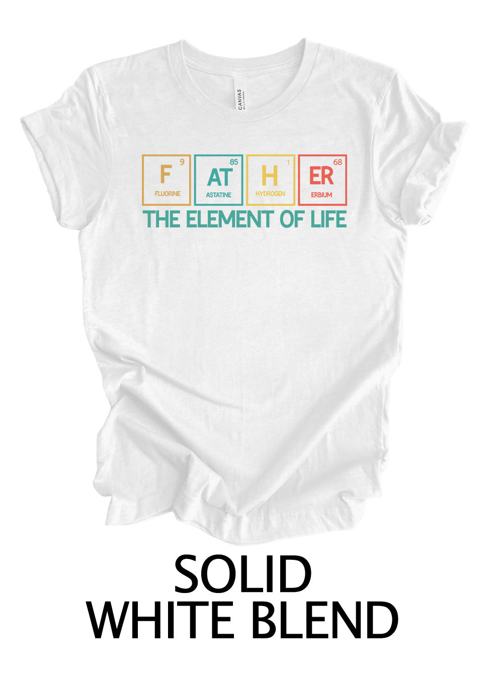 FATHER Element of Life Periodic Table Design | Father's Day Ready To Press