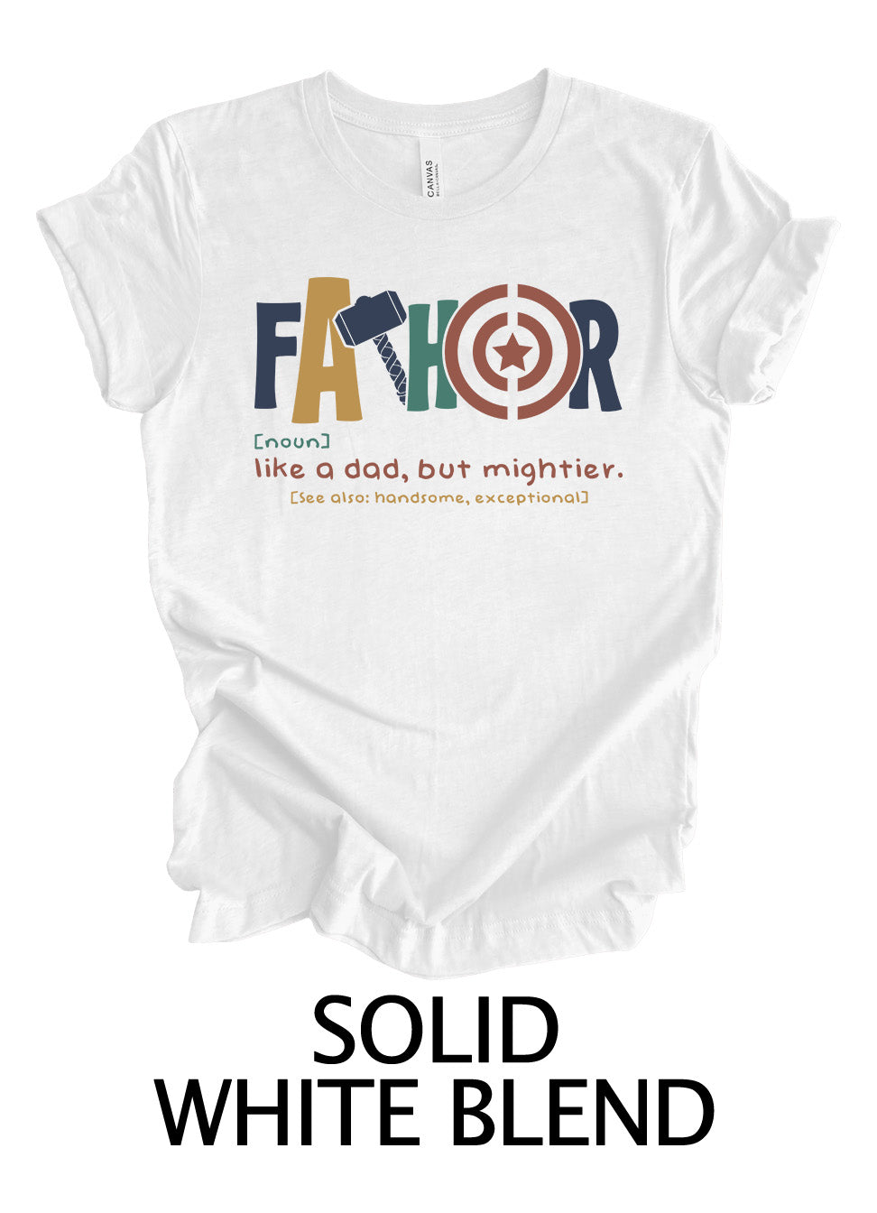 FATHOR Super Dad Design | Father's Day Ready To Press Designs