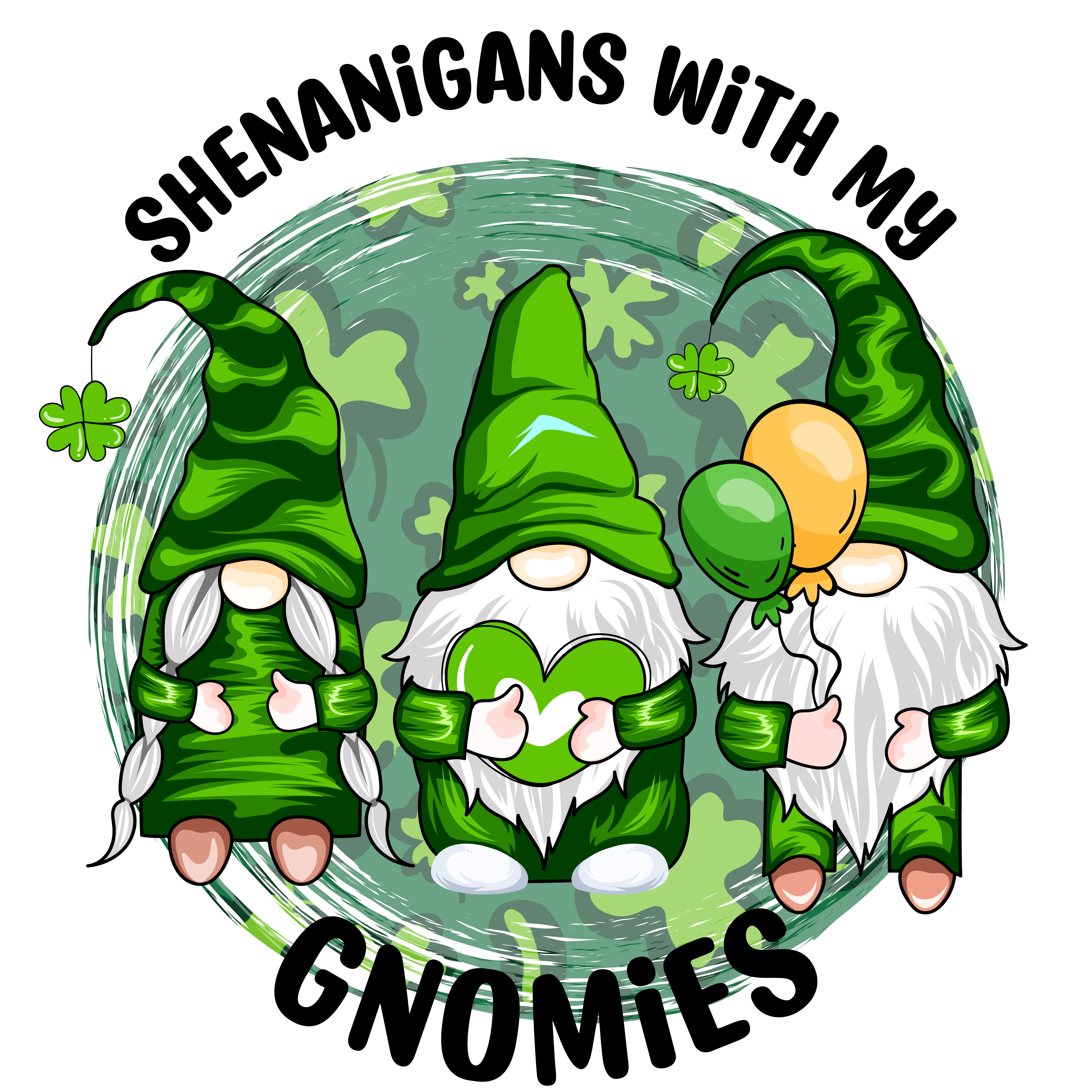 Shenanigans with My Gnomies Design | DTF Jersey