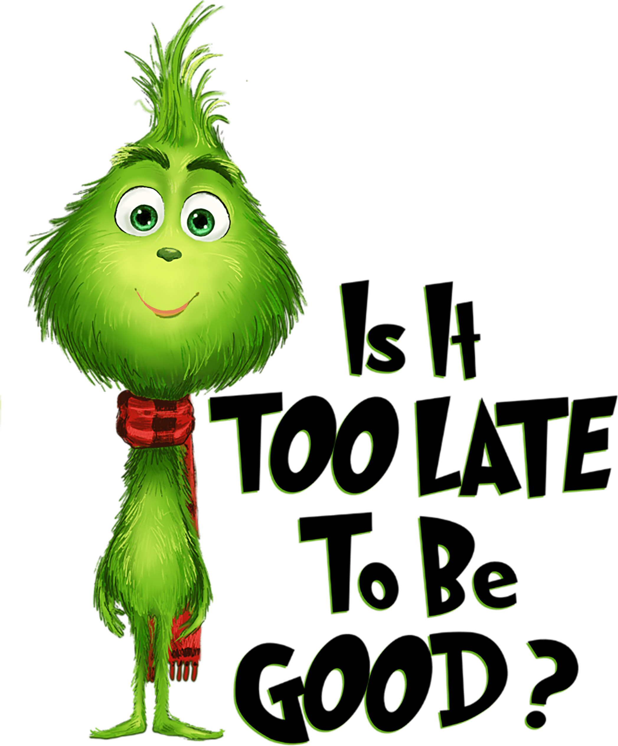 Grinch Christmas Design DTF-Ready to Press (V4) | DTF Jersey