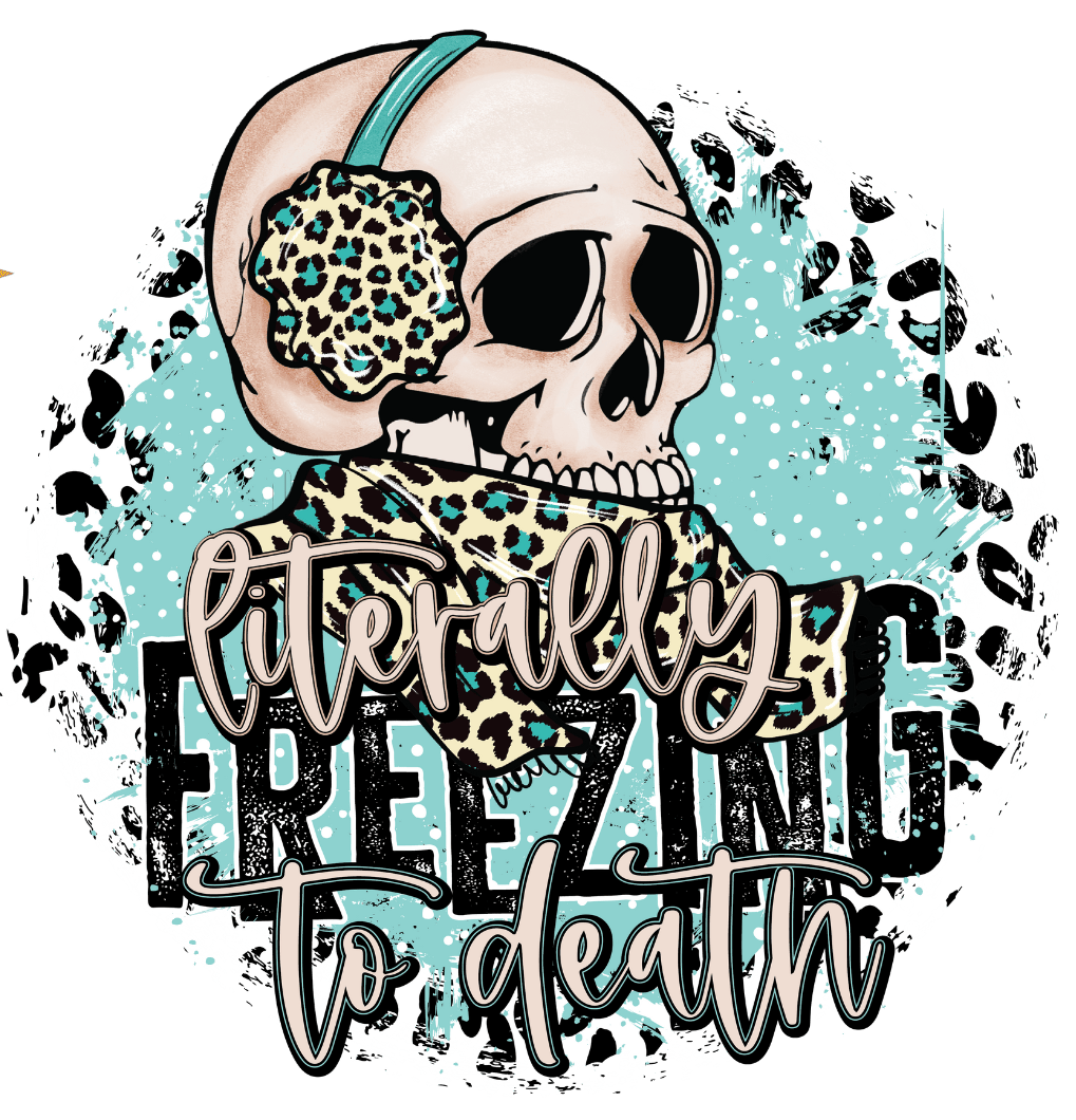 Freezing to Death Christmas Design | DTF Jersey