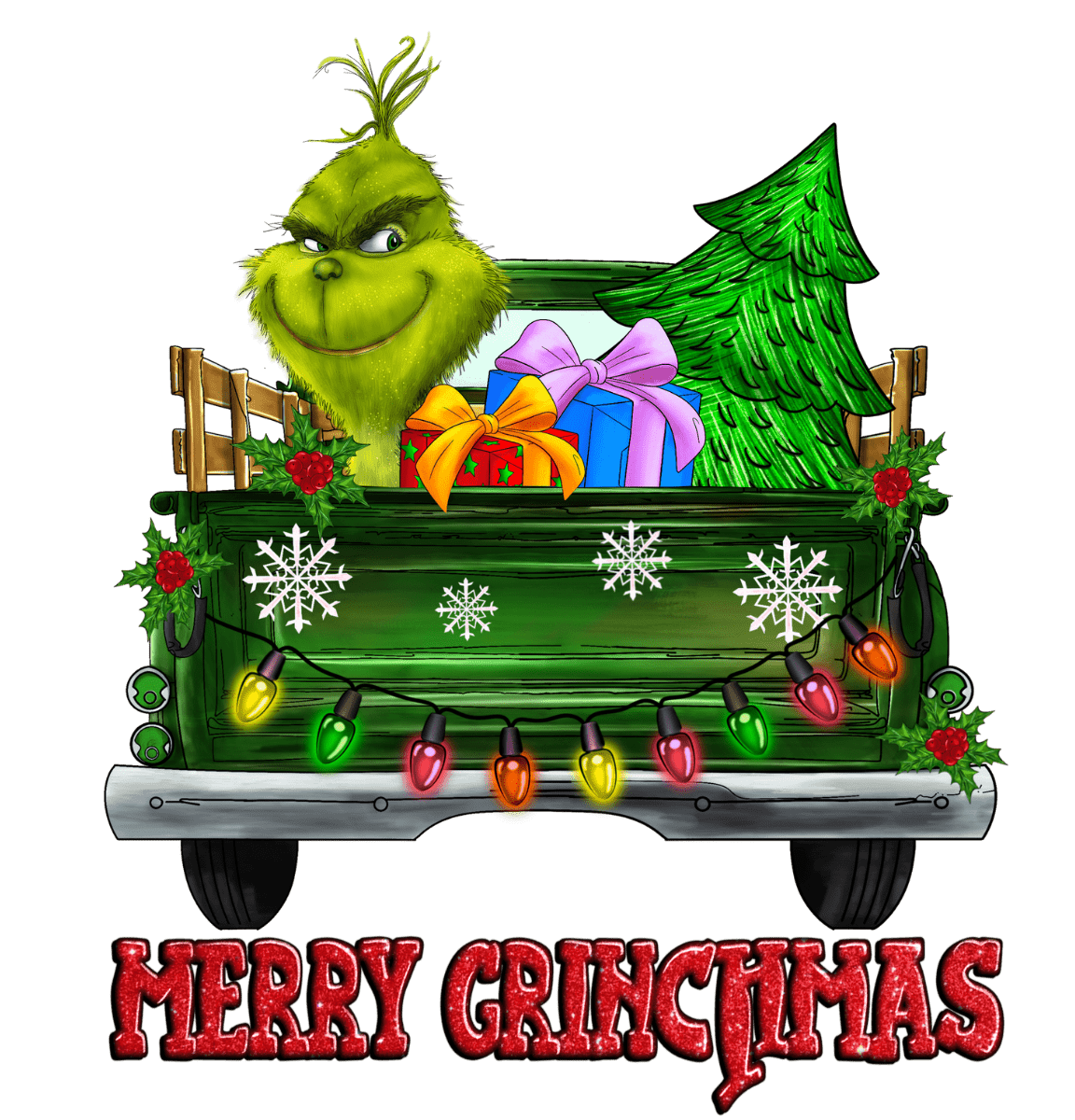 Merry Grinchmas DTF Design - Ready to Press V1 | DTF Jersey