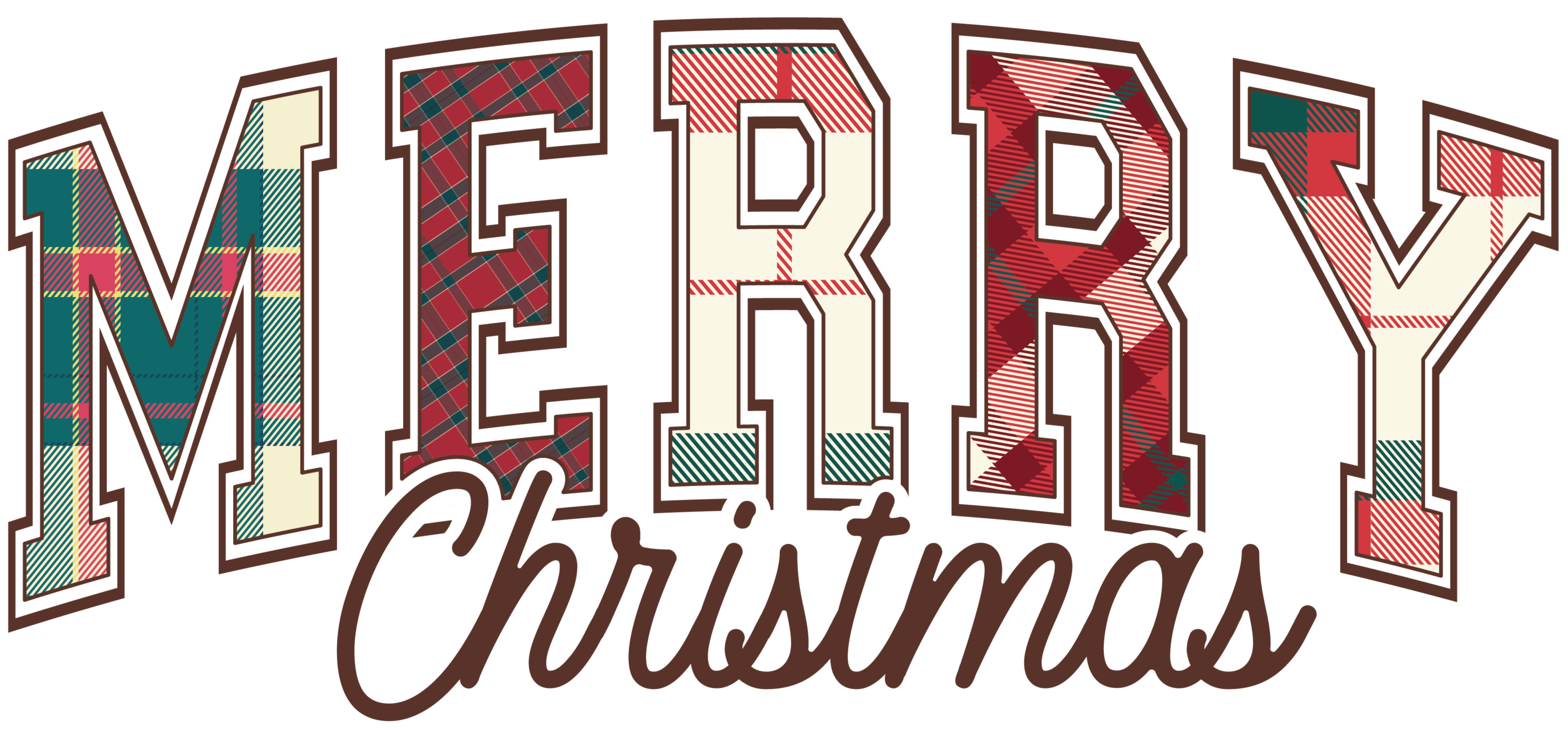 Merry Christmas DTF Design - Ready to Press V21 | DTF Jersey