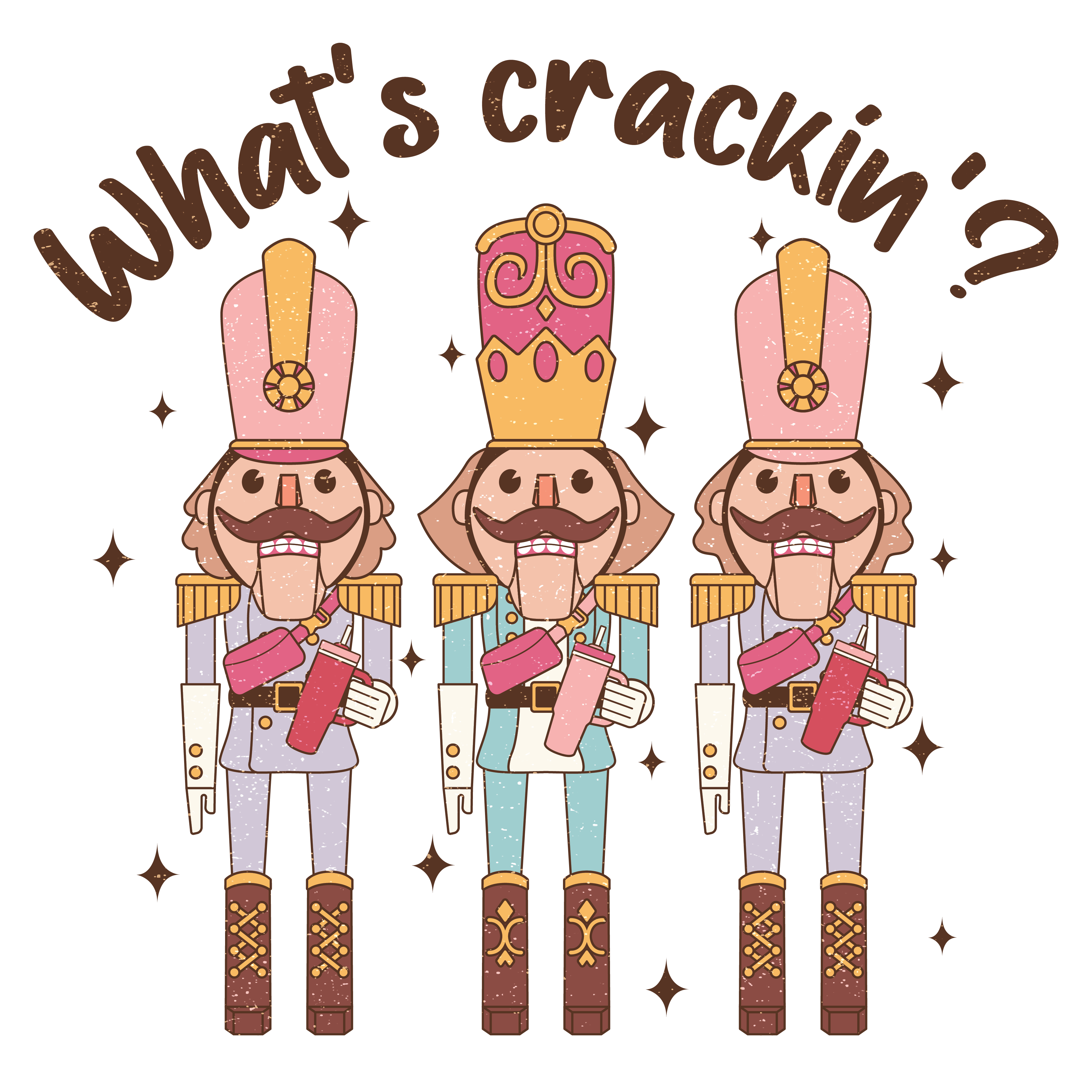 What's Crackin Christmas DTF Ready to Press V1 | DTF Jersey