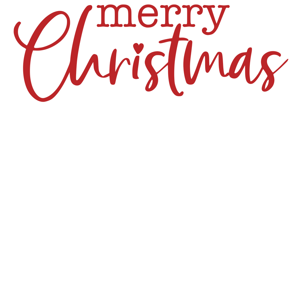Merry Christmas DTF Design - Ready to Press V11 | DTF Jersey