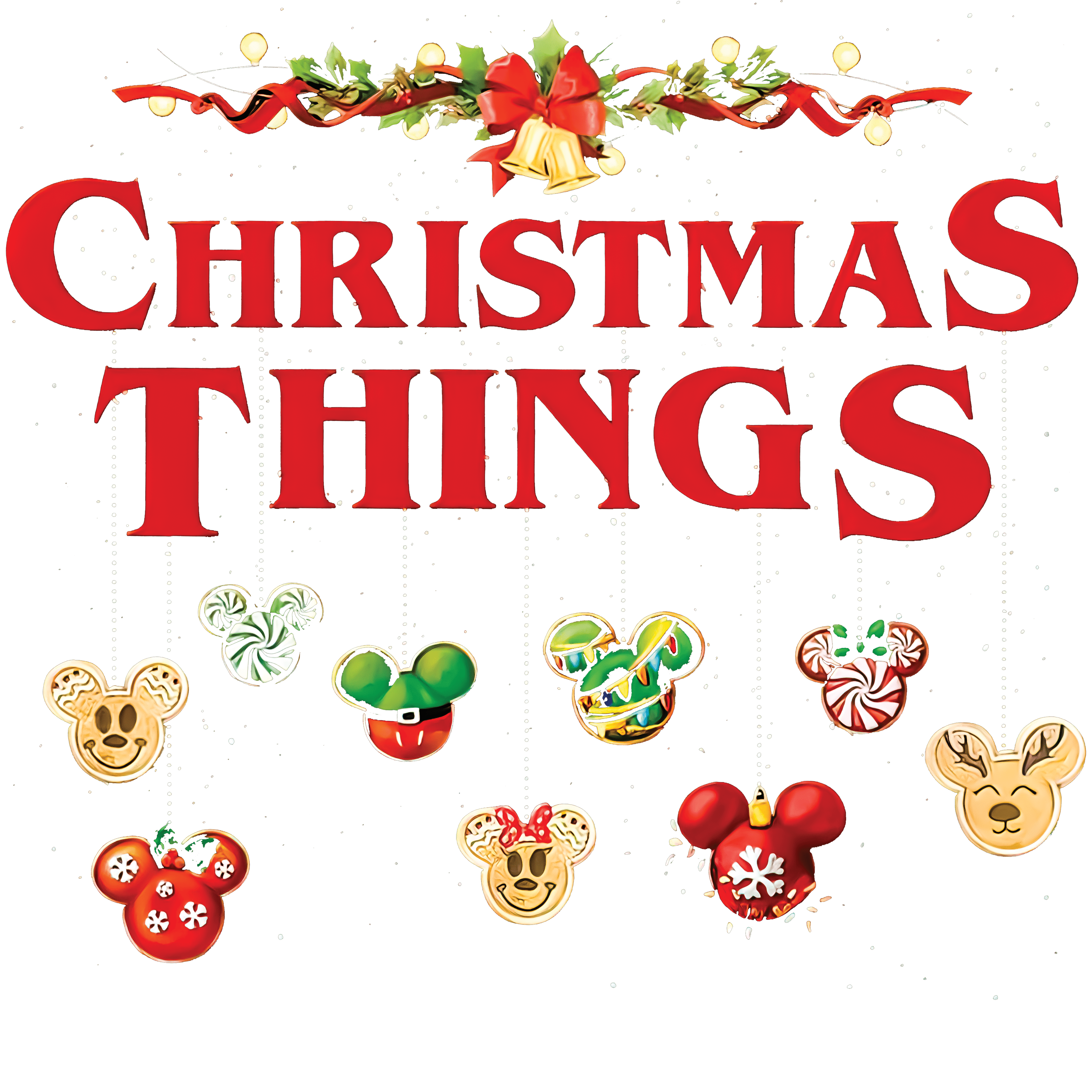 Christmas Things Design - DTF Ready To Press