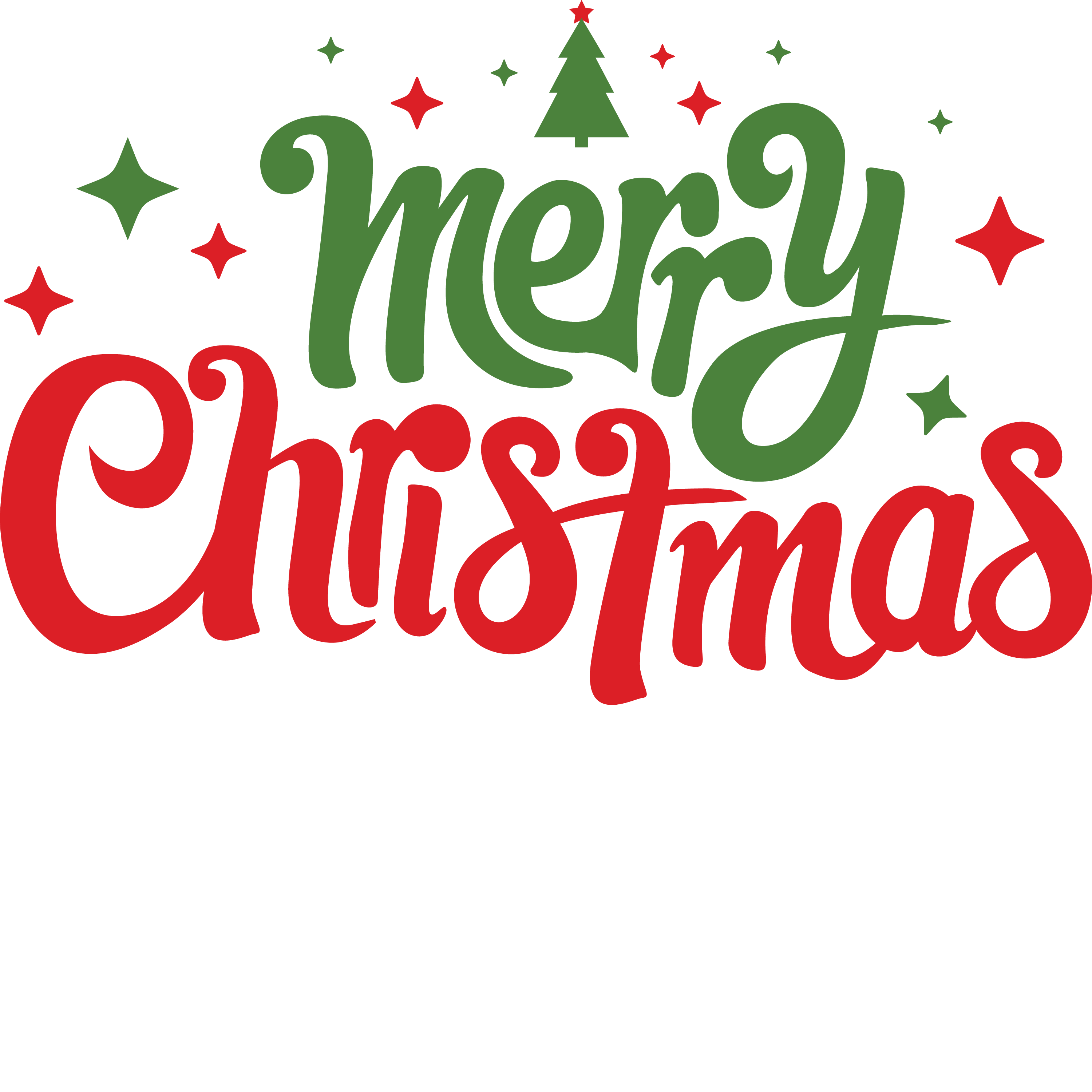 Merry Christmas DTF Design - Ready to Press V1 | DTF Jersey