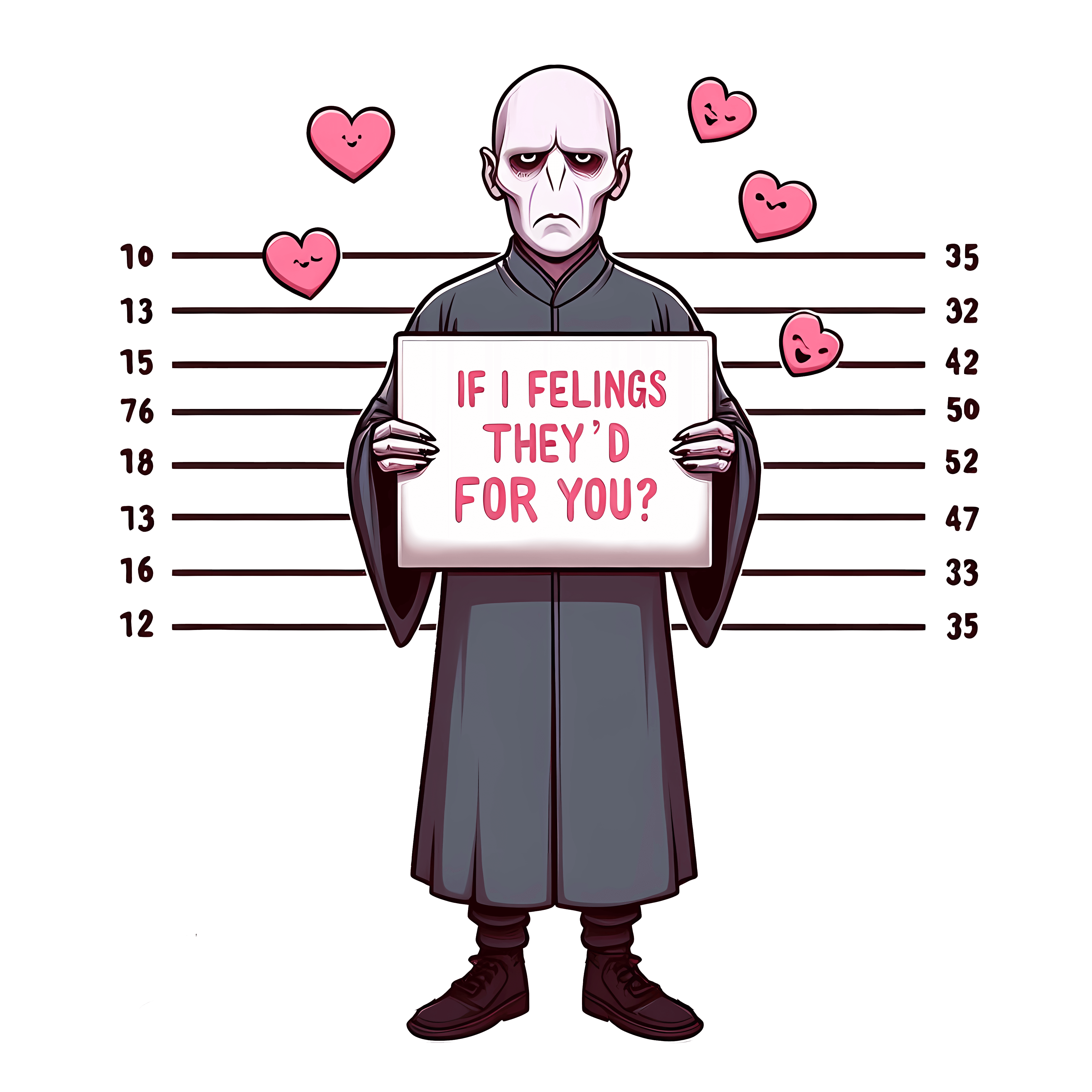 If I Feelings They'd Be For You Valentine's Design - DTF Ready To Press