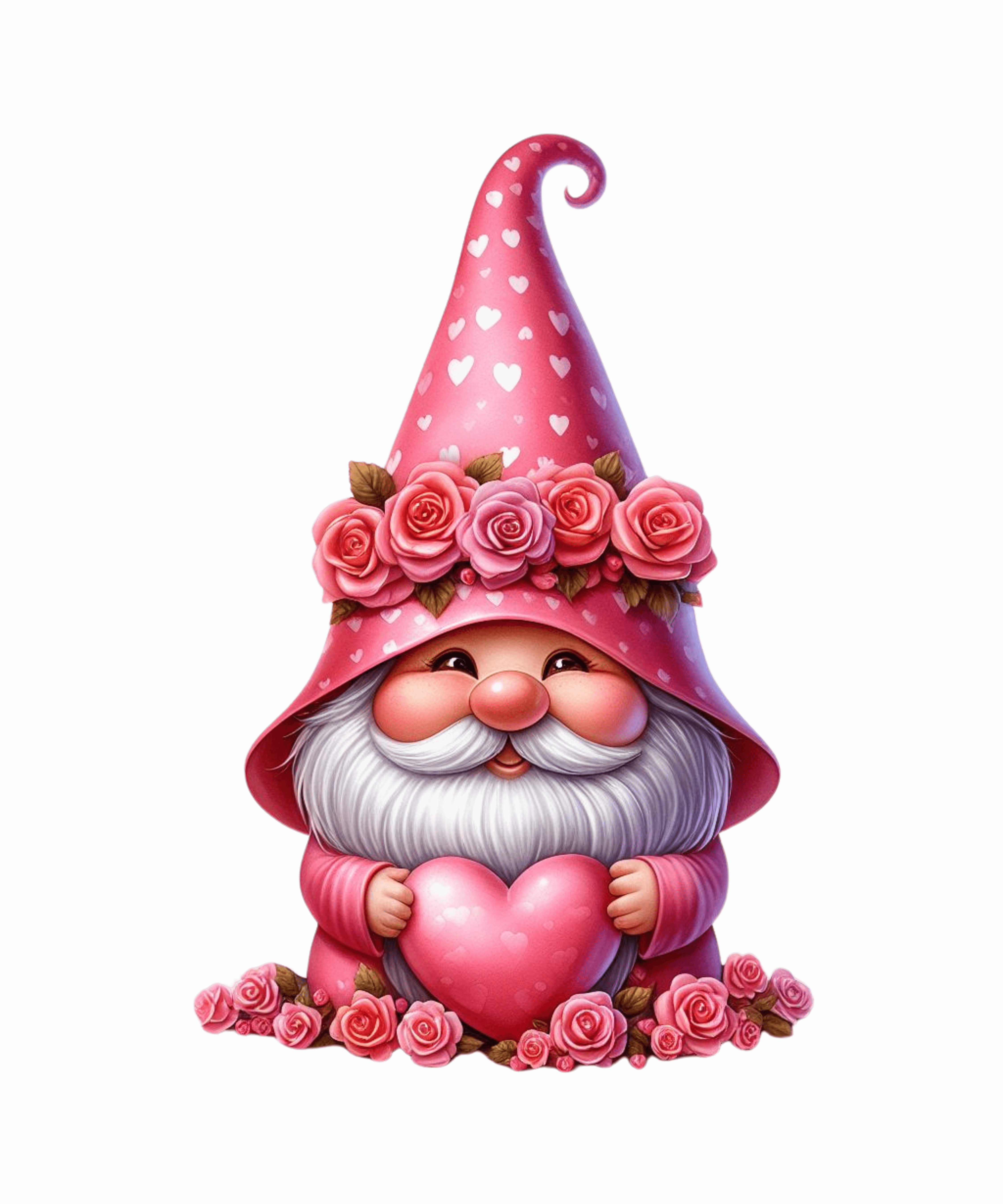 Gnome Valentine's Design - DTF Ready To Press