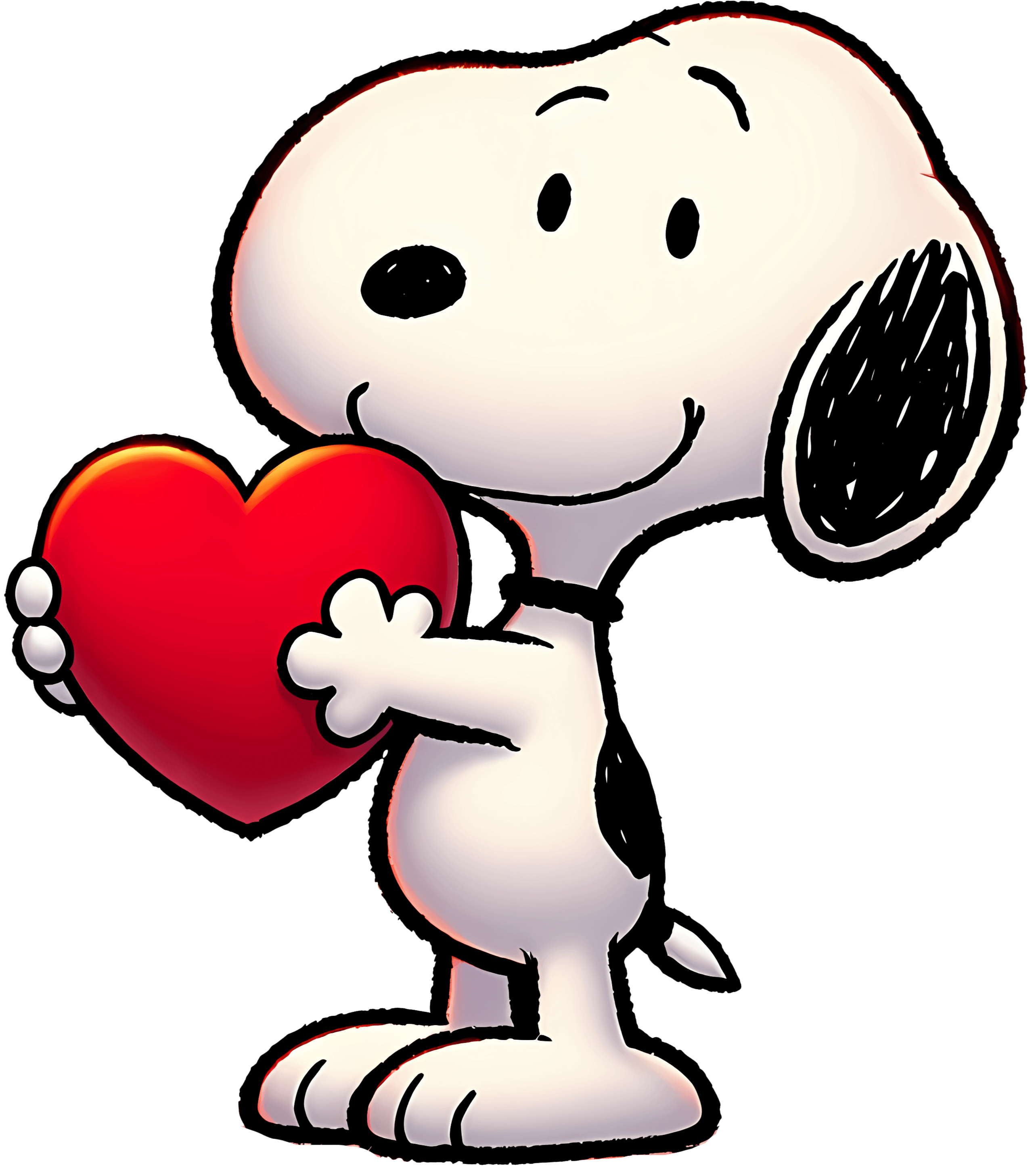 Snoopy Valentine's Design - DTF Ready To Press