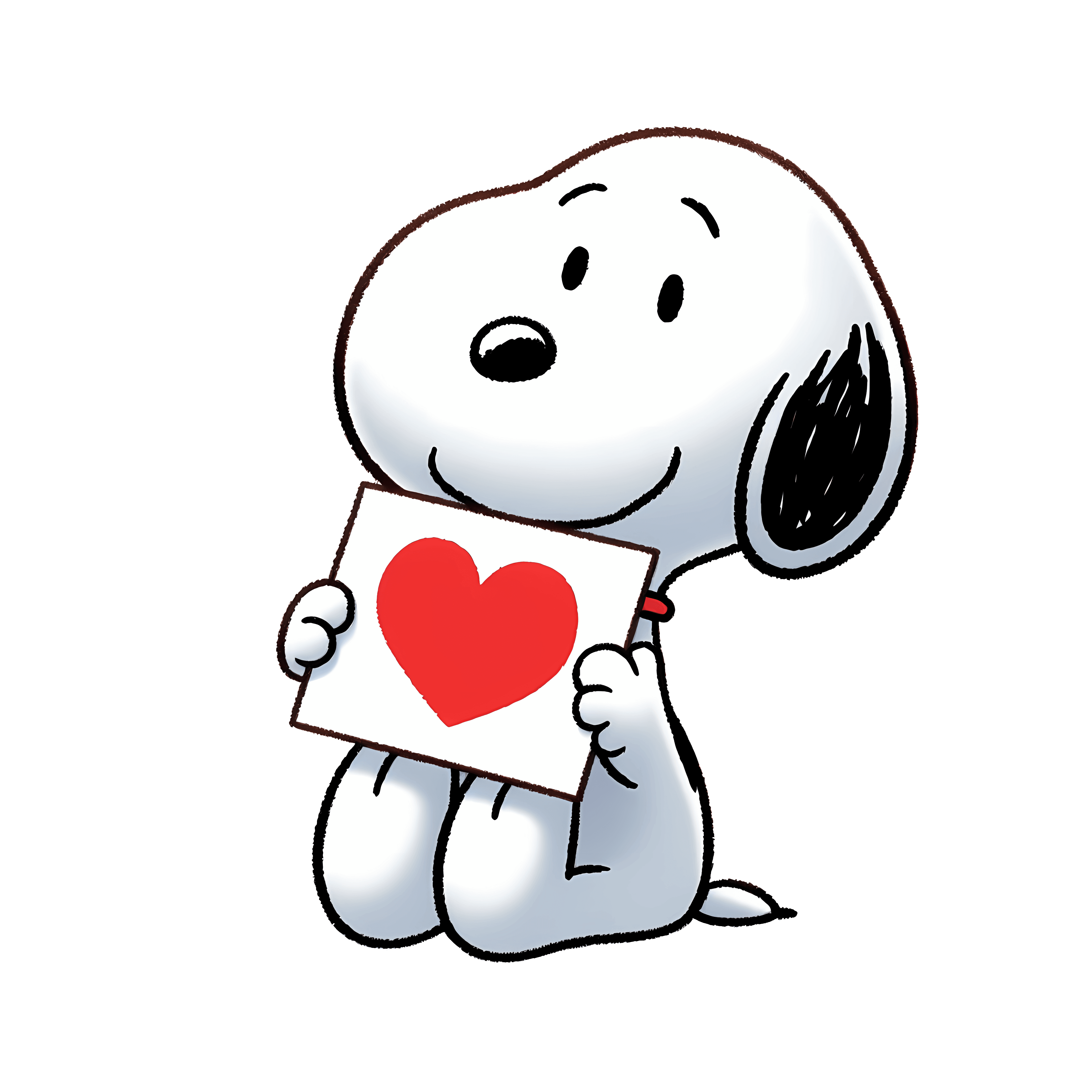 Snoopy Valentine's Design - DTF Ready To Press