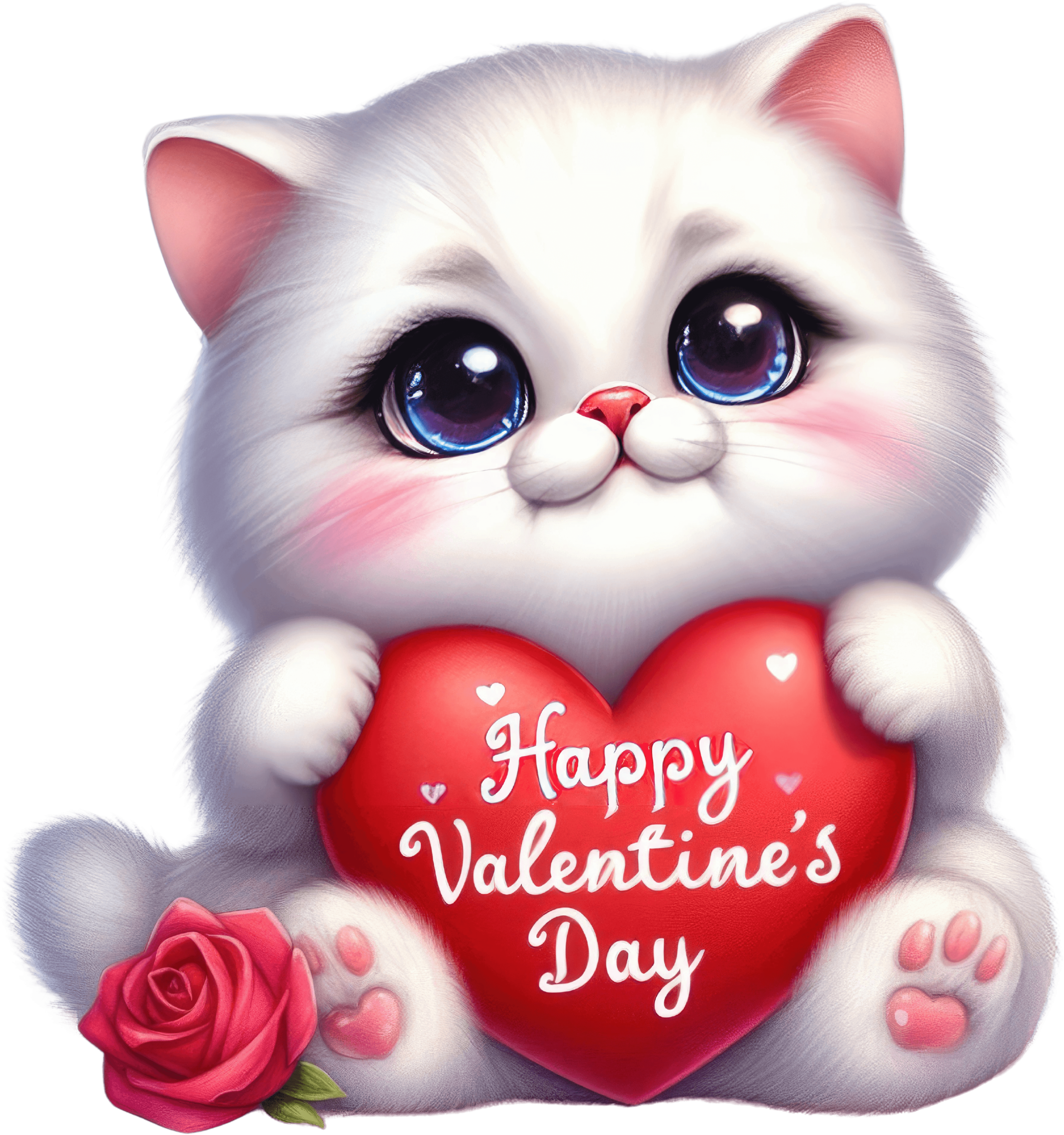 Happy Valentine's Day Valentine's Design - DTF Ready To Press