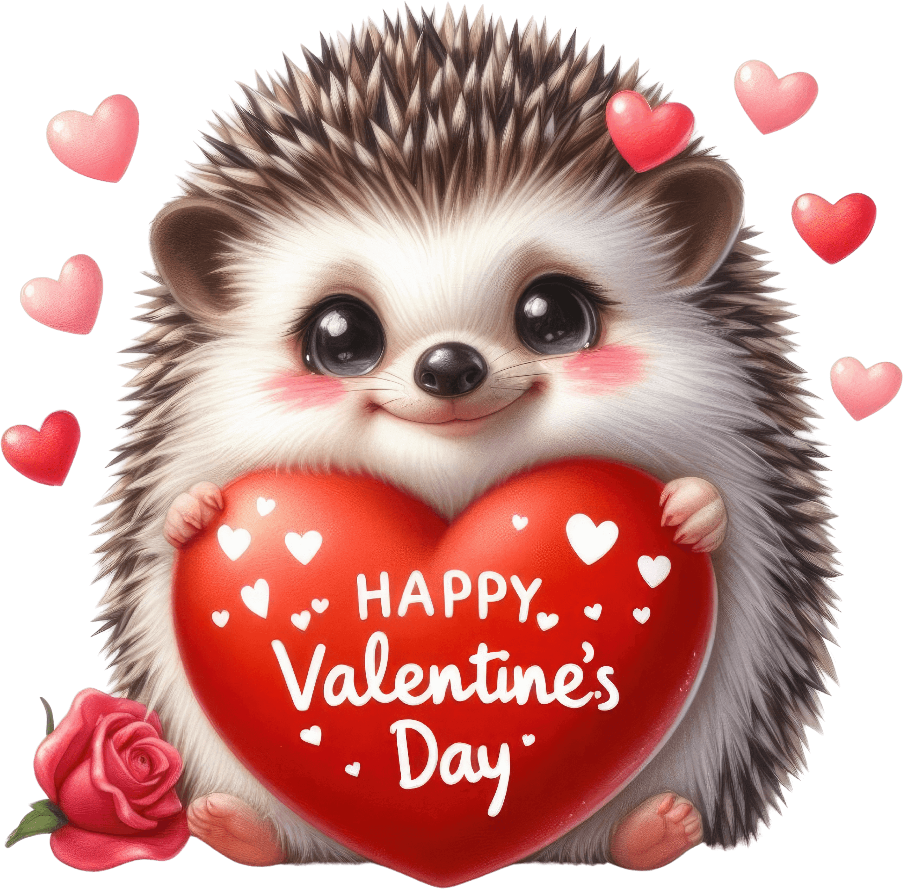Happy Valentine's Day Valentine's Design - DTF Ready To Press