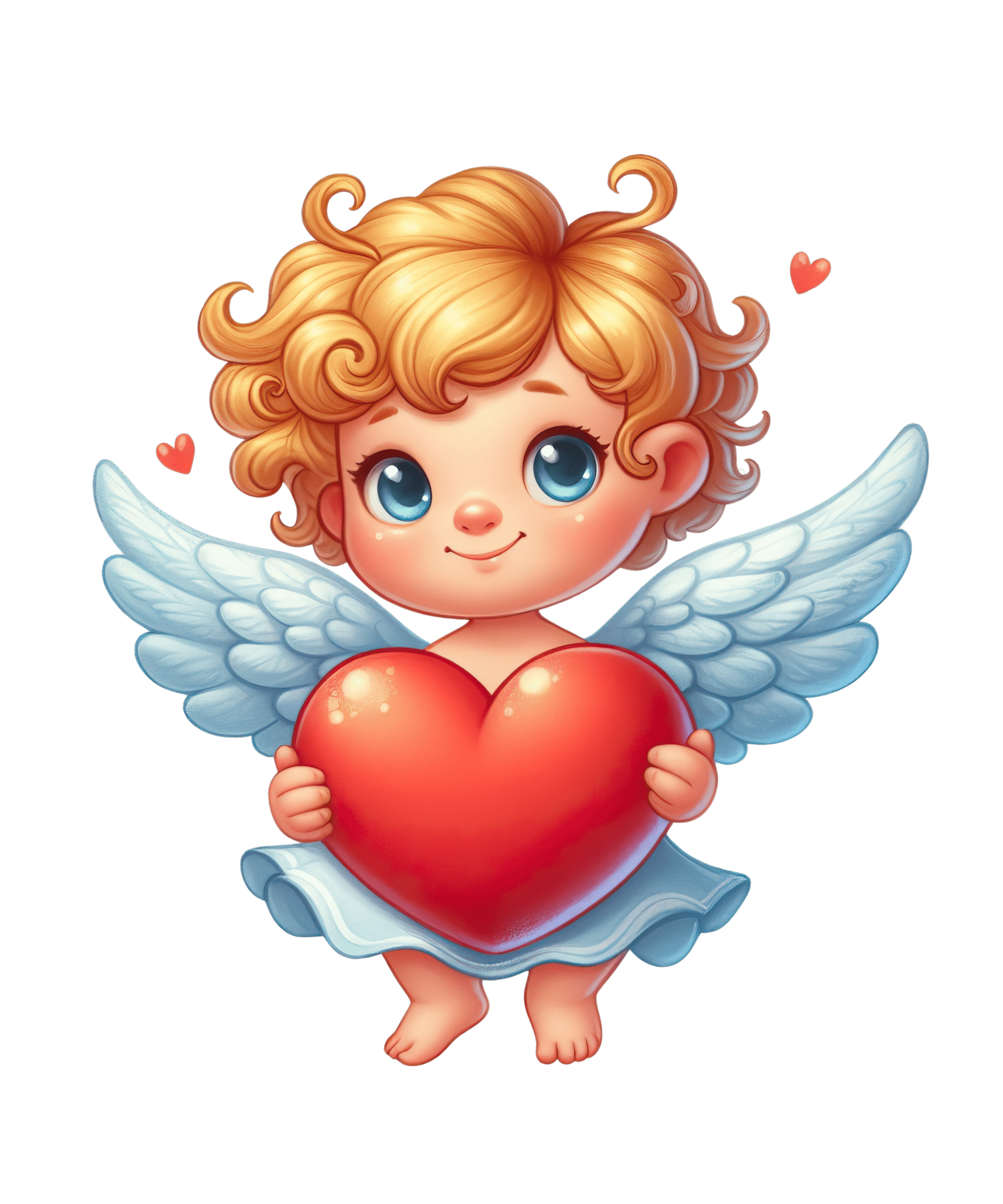 Cupid Valentine's Design - DTF Ready To Press