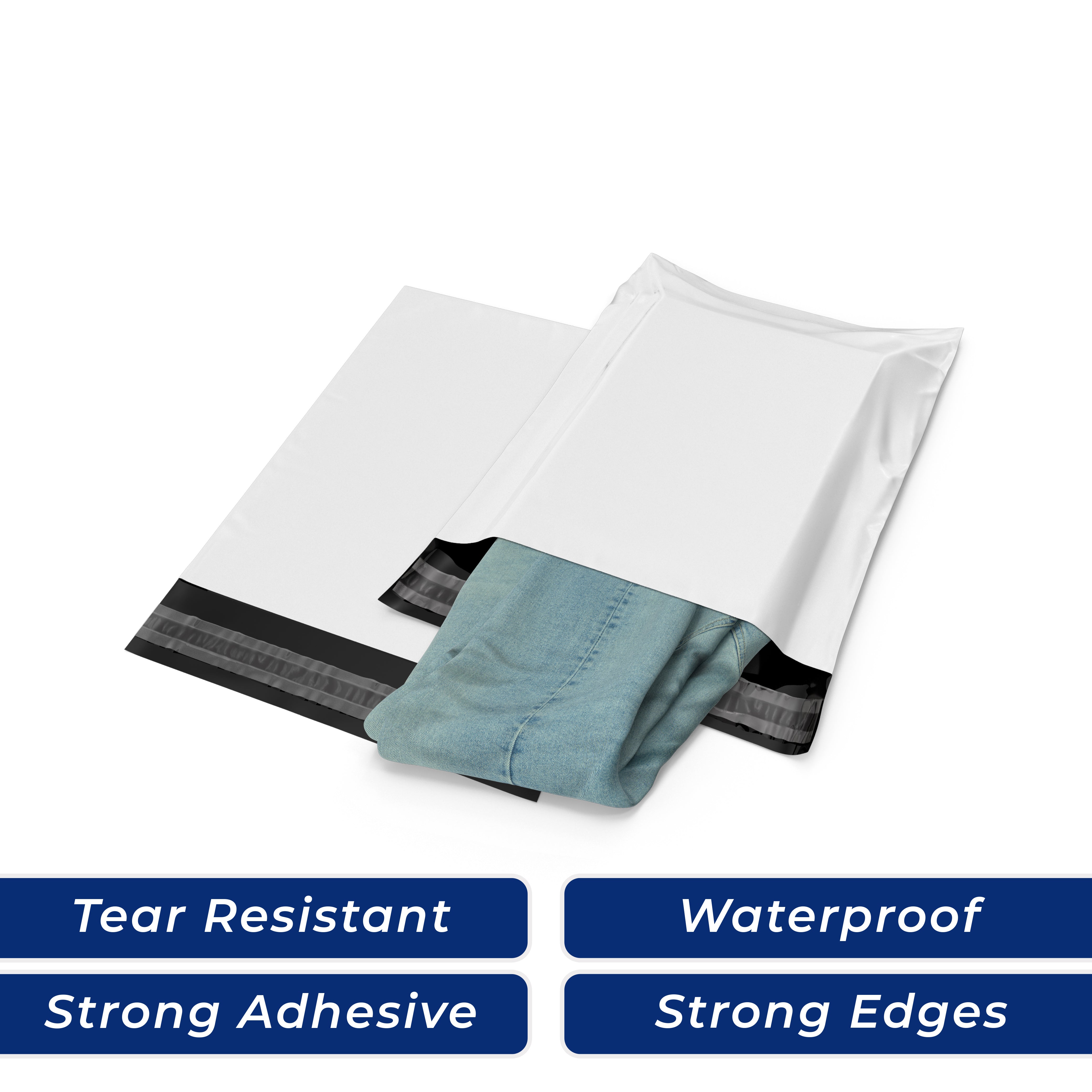 White Poly Mailer