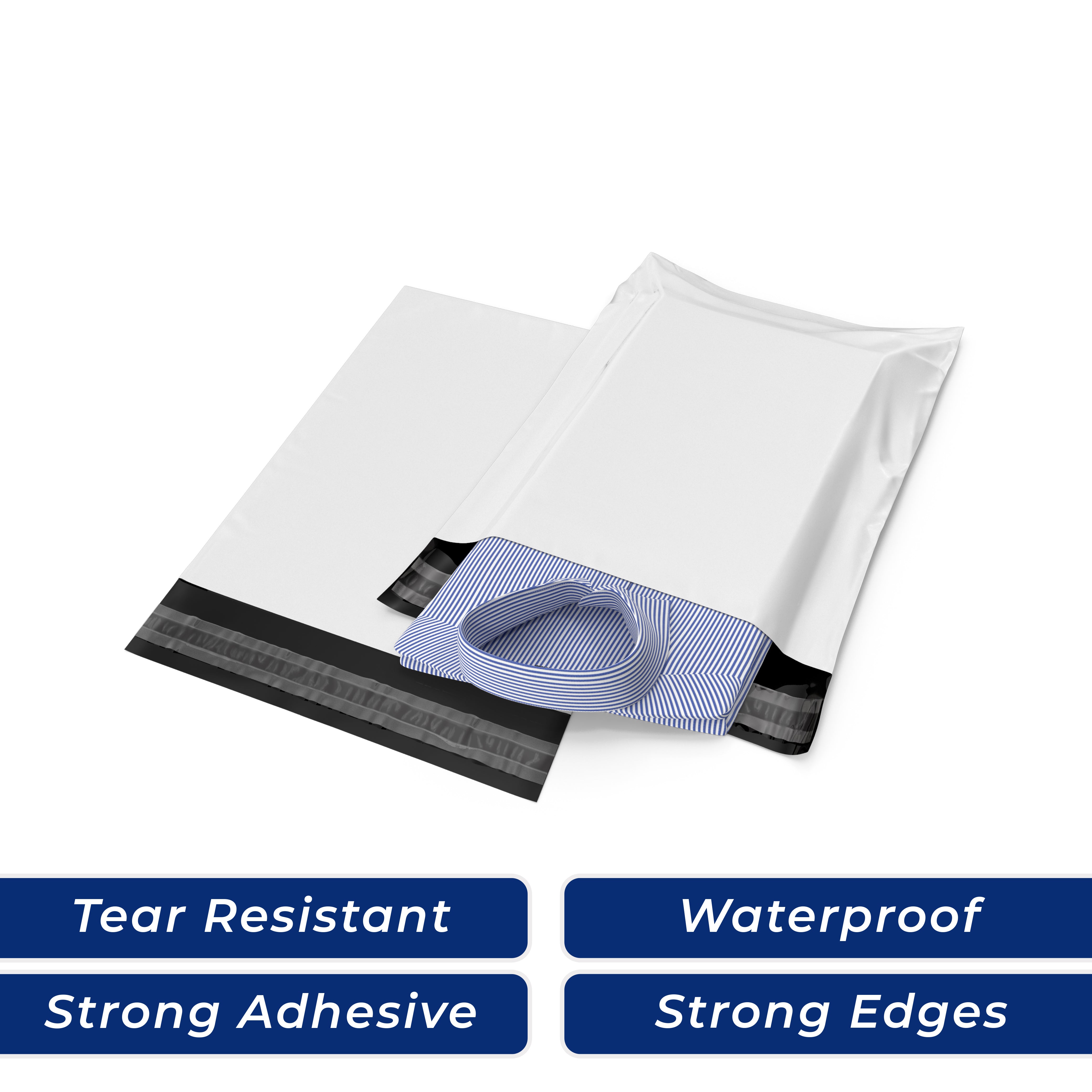 White Poly Mailer