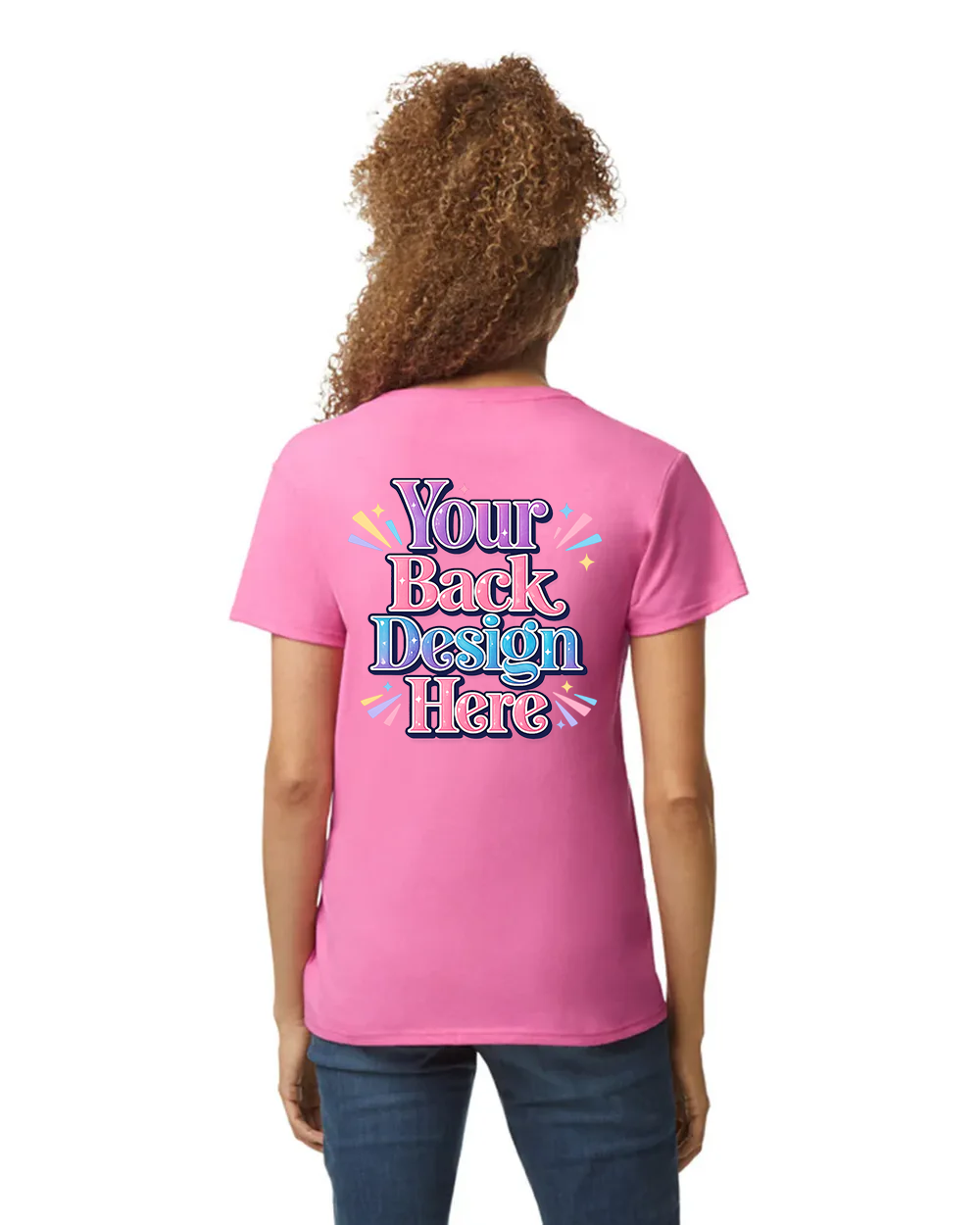 Custom | Gildan 5V00L Women's V-Neck T-Shirt
