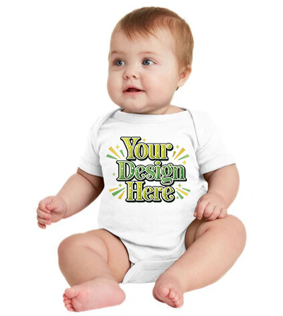 Custom | Rabbit Skins 4400 Baby Rib Bodysuit