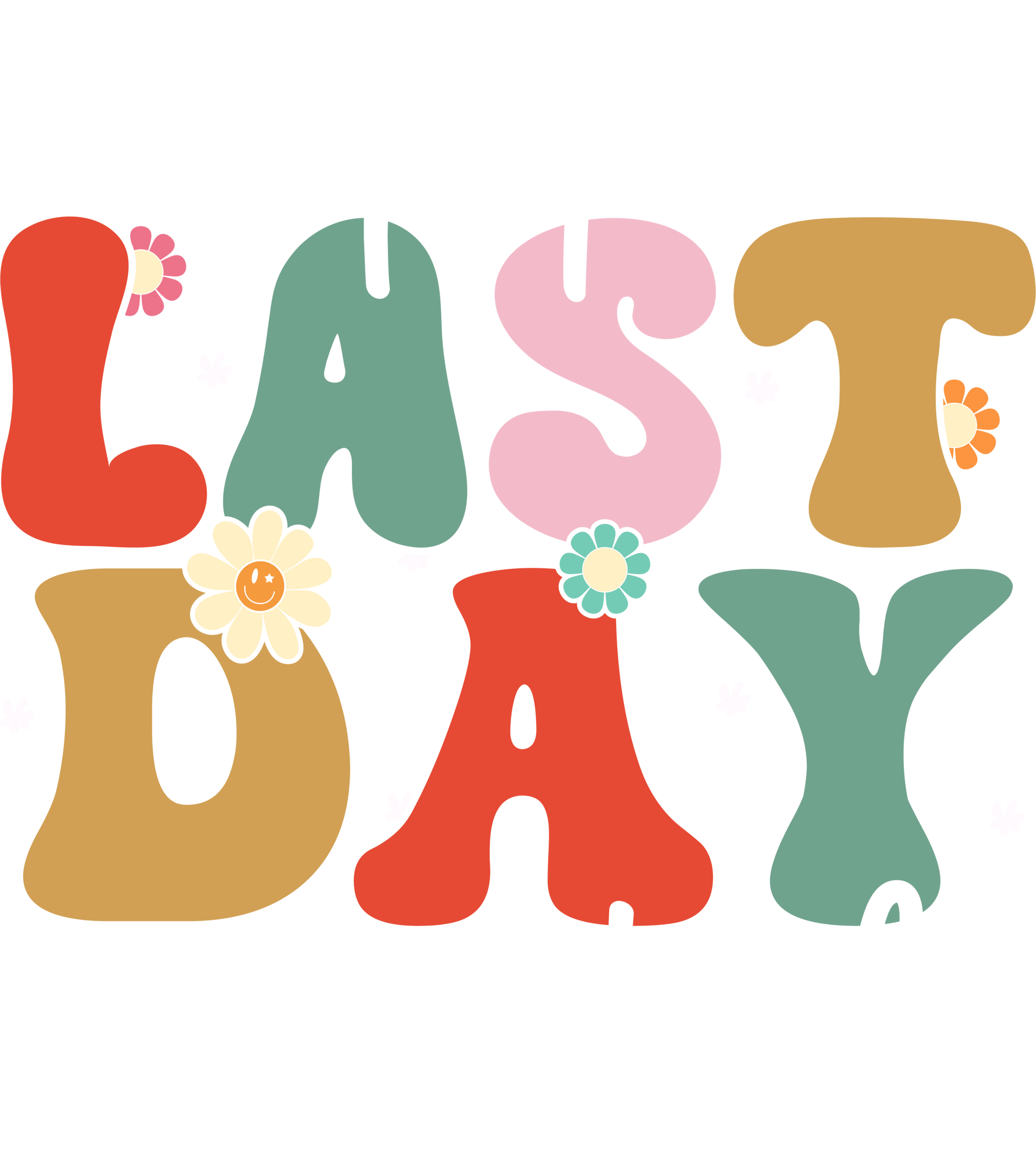 Groovy Last Day | Graduation Ready To Press Designs