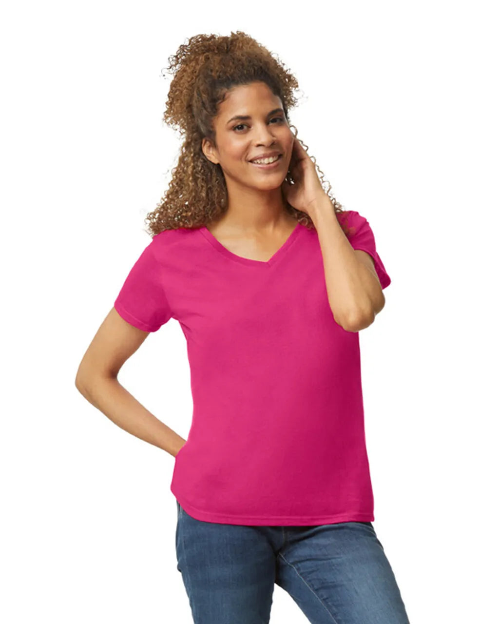 Gildan 5V00L Women's V-Neck T-Shirt