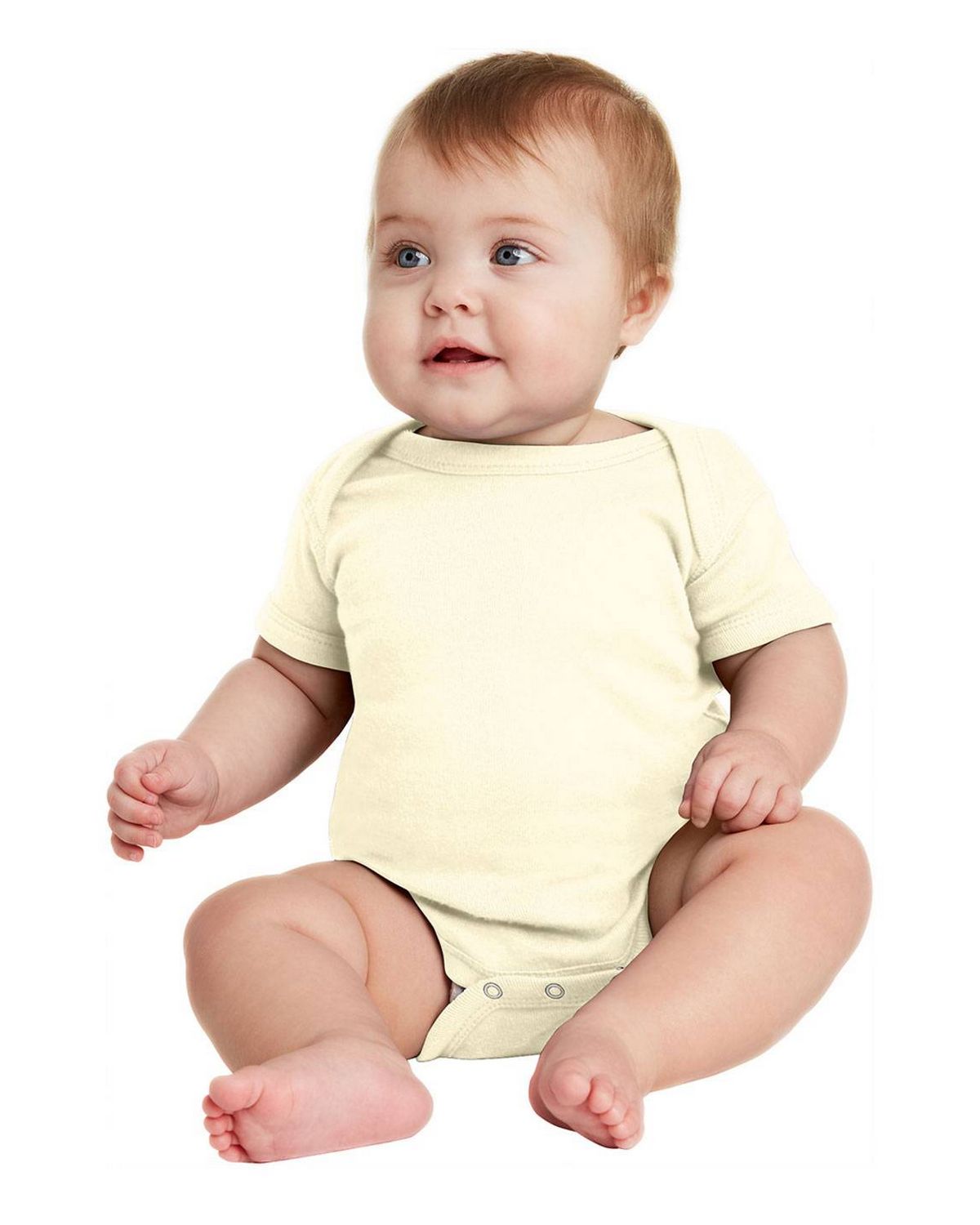 Rabbit Skins 4400 Baby Rib Bodysuit