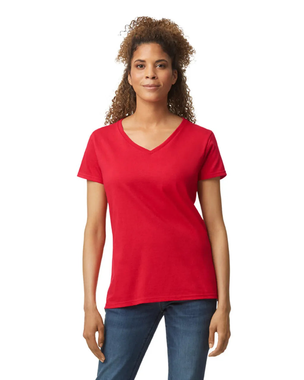 Gildan 5V00L Women's V-Neck T-Shirt