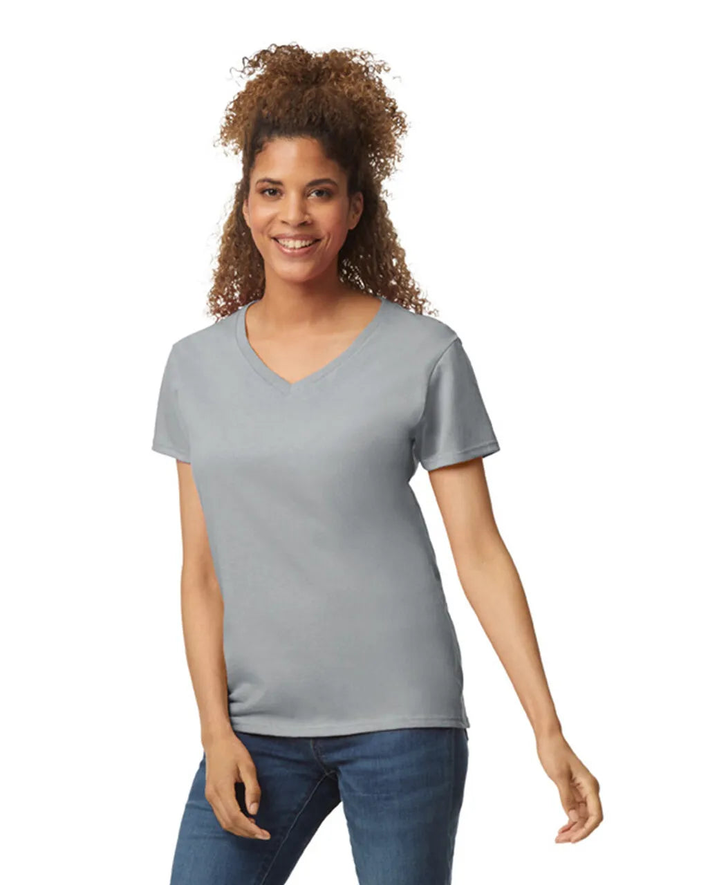 Gildan 5V00L Women's V-Neck T-Shirt
