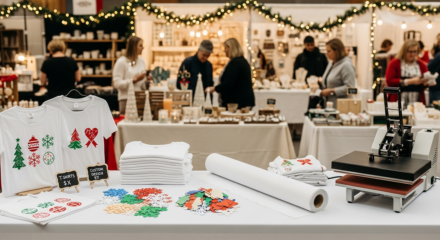 Craft Fair Vendor Apparel in NJ: A DTF Prep Checklist for Holiday Markets