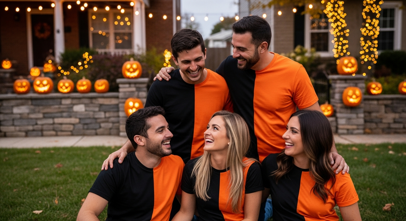 Halloween Group Shirts NJ: DTF Family Costume Sets for 2026